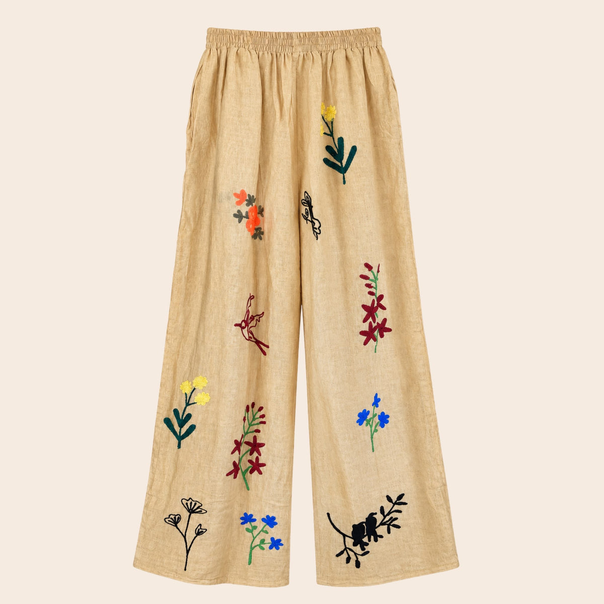 TOUT - Embroidery pants