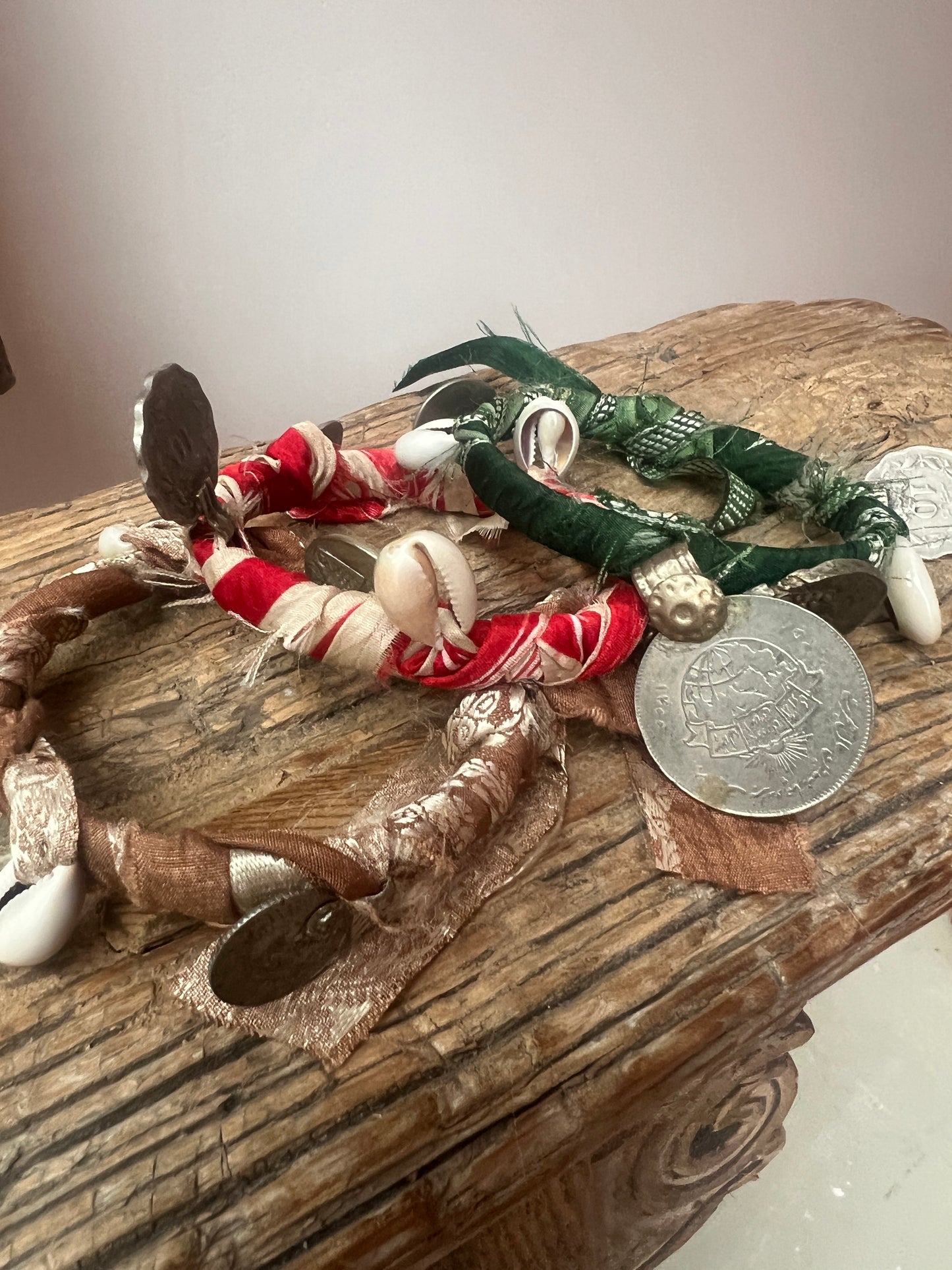 Armband Sari & coins