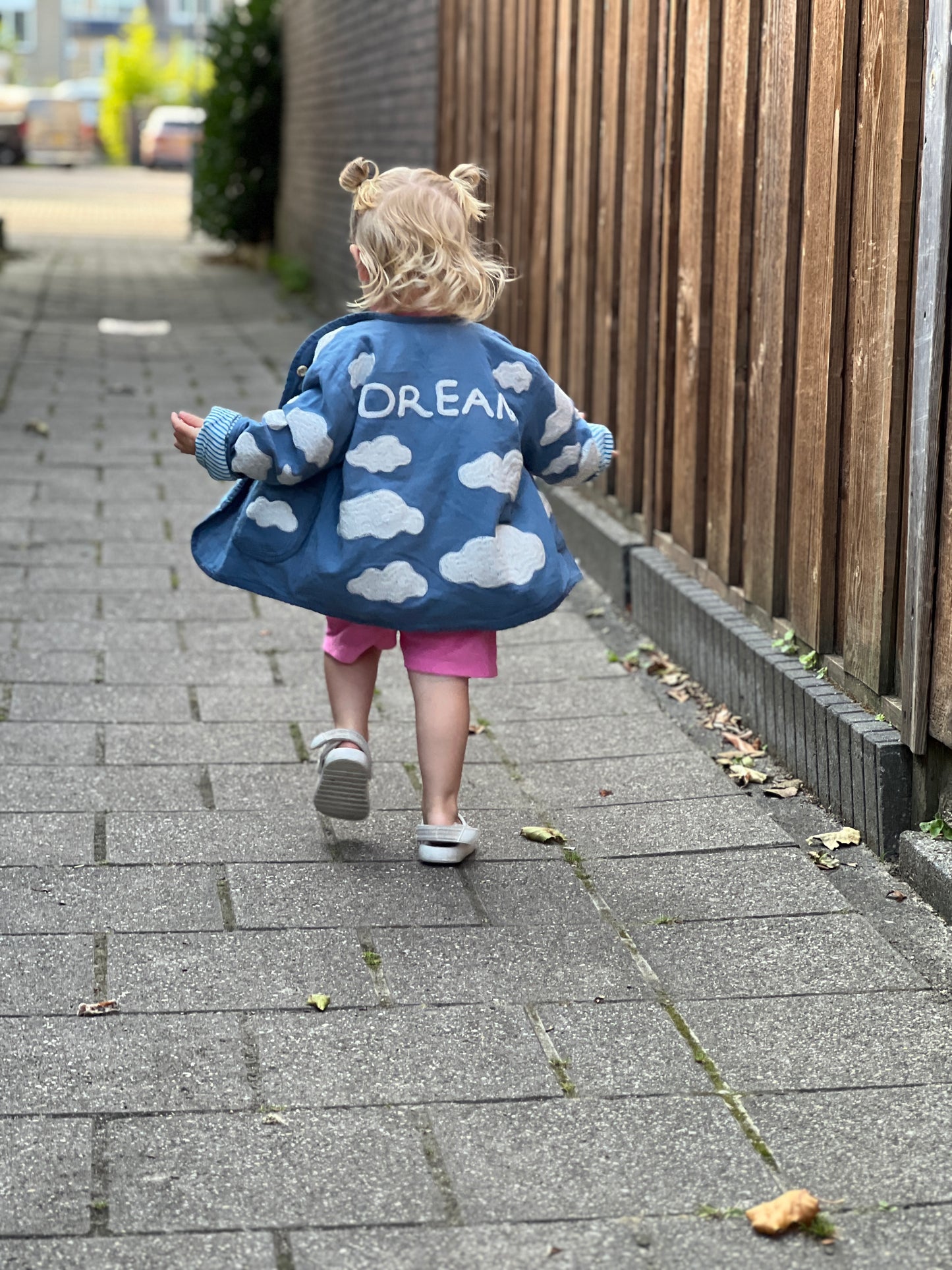 Cotton embroidery jacket cloud KIDS