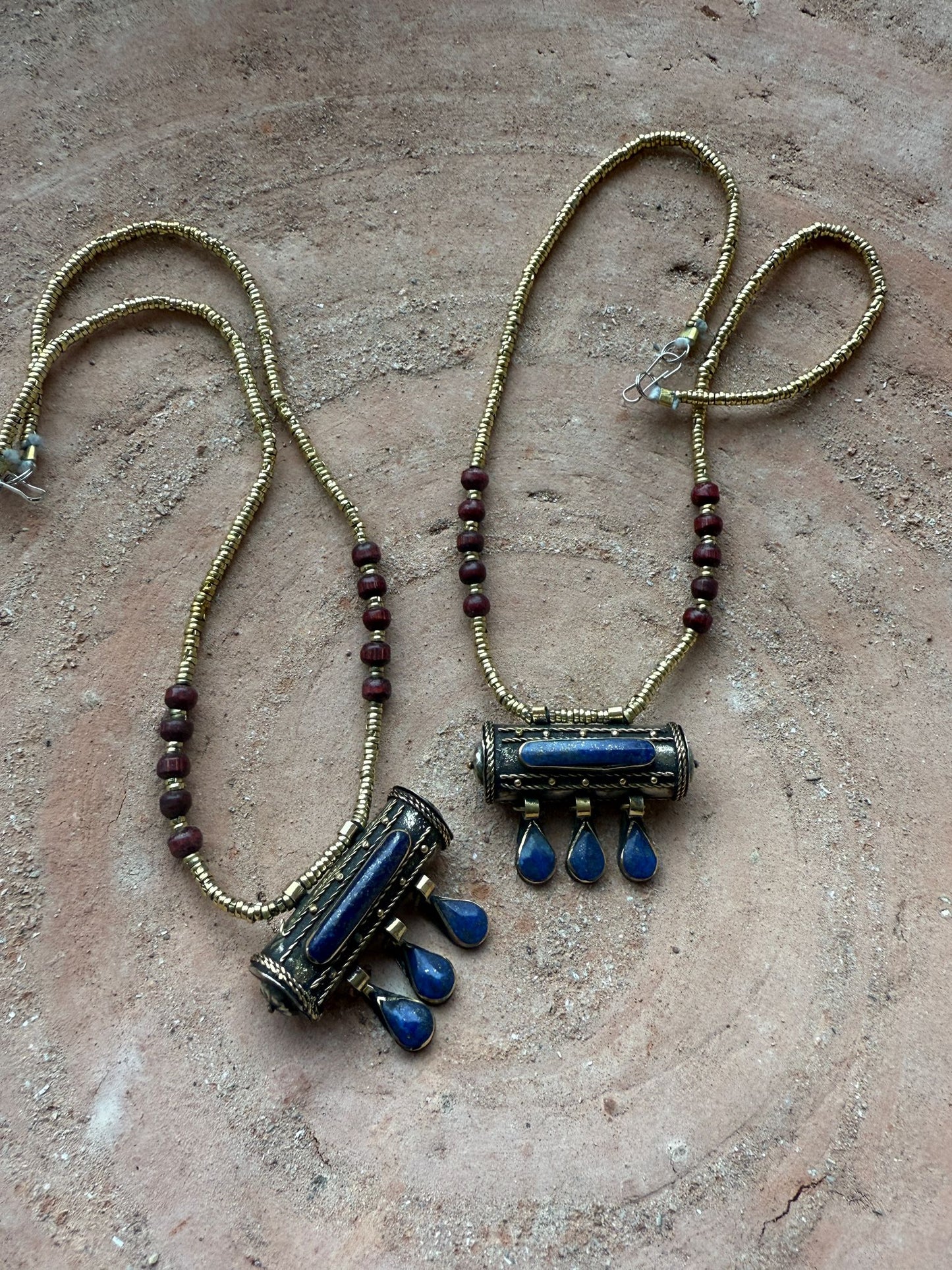 Vintage ketting prayer box India