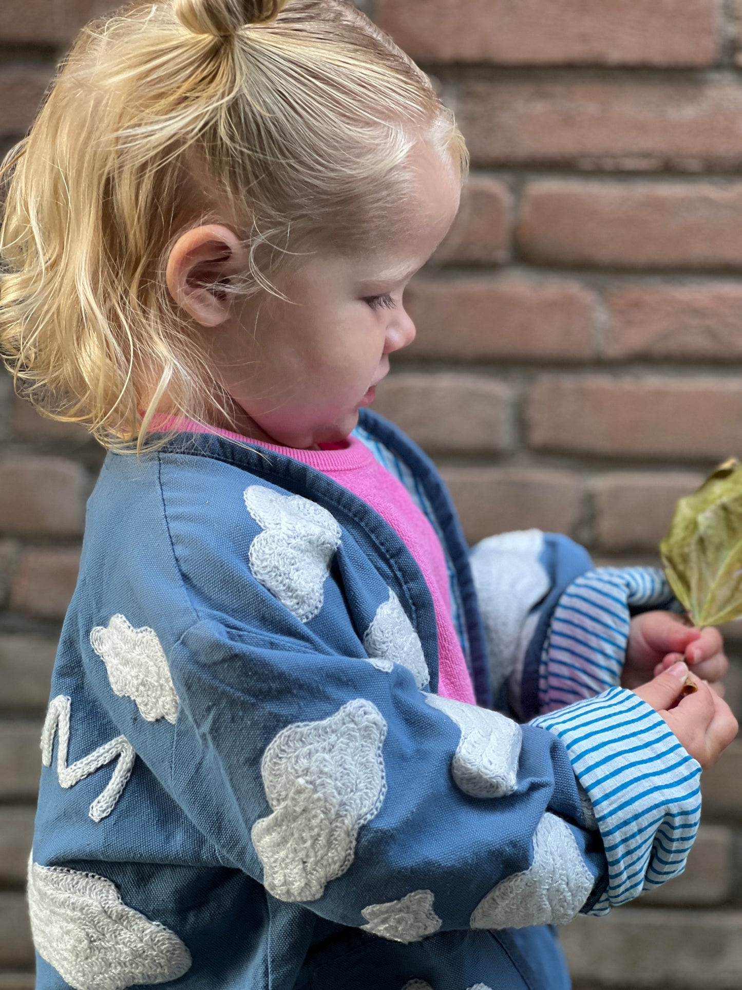 Cotton embroidery jacket cloud KIDS