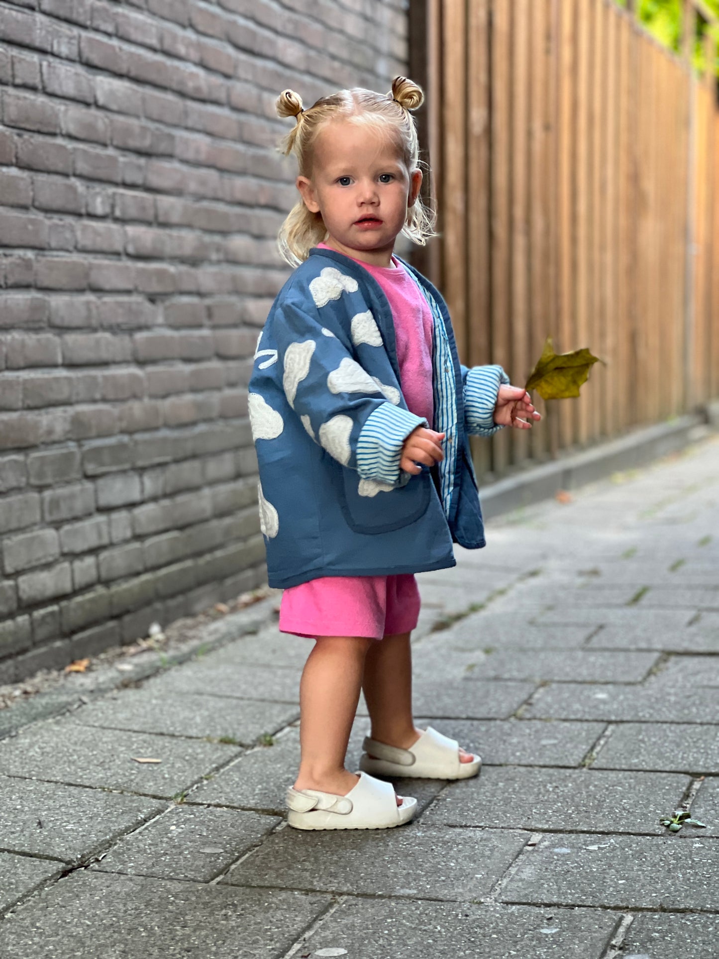 Cotton embroidery jacket cloud KIDS