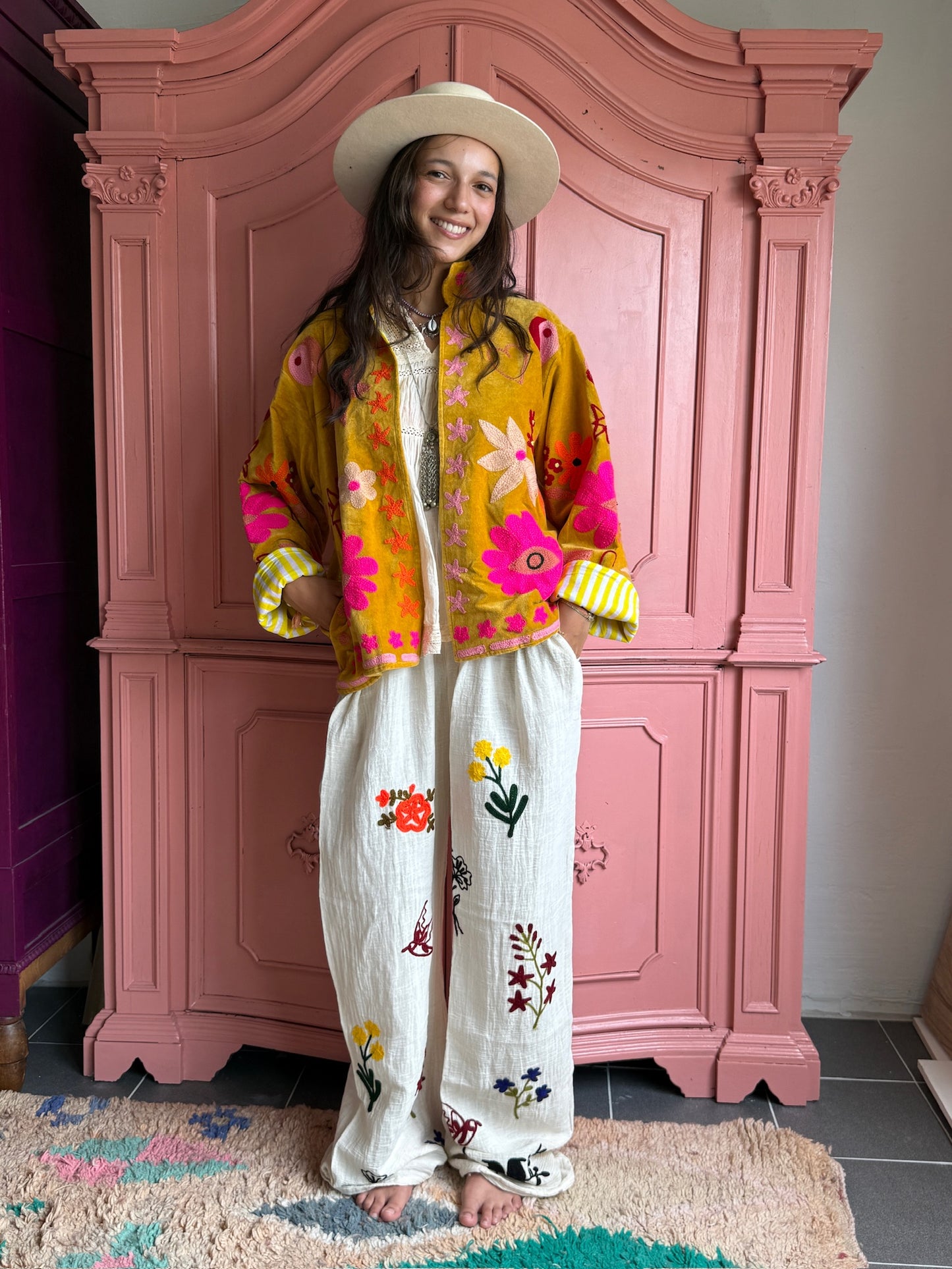 TOUT - Embroidery pants