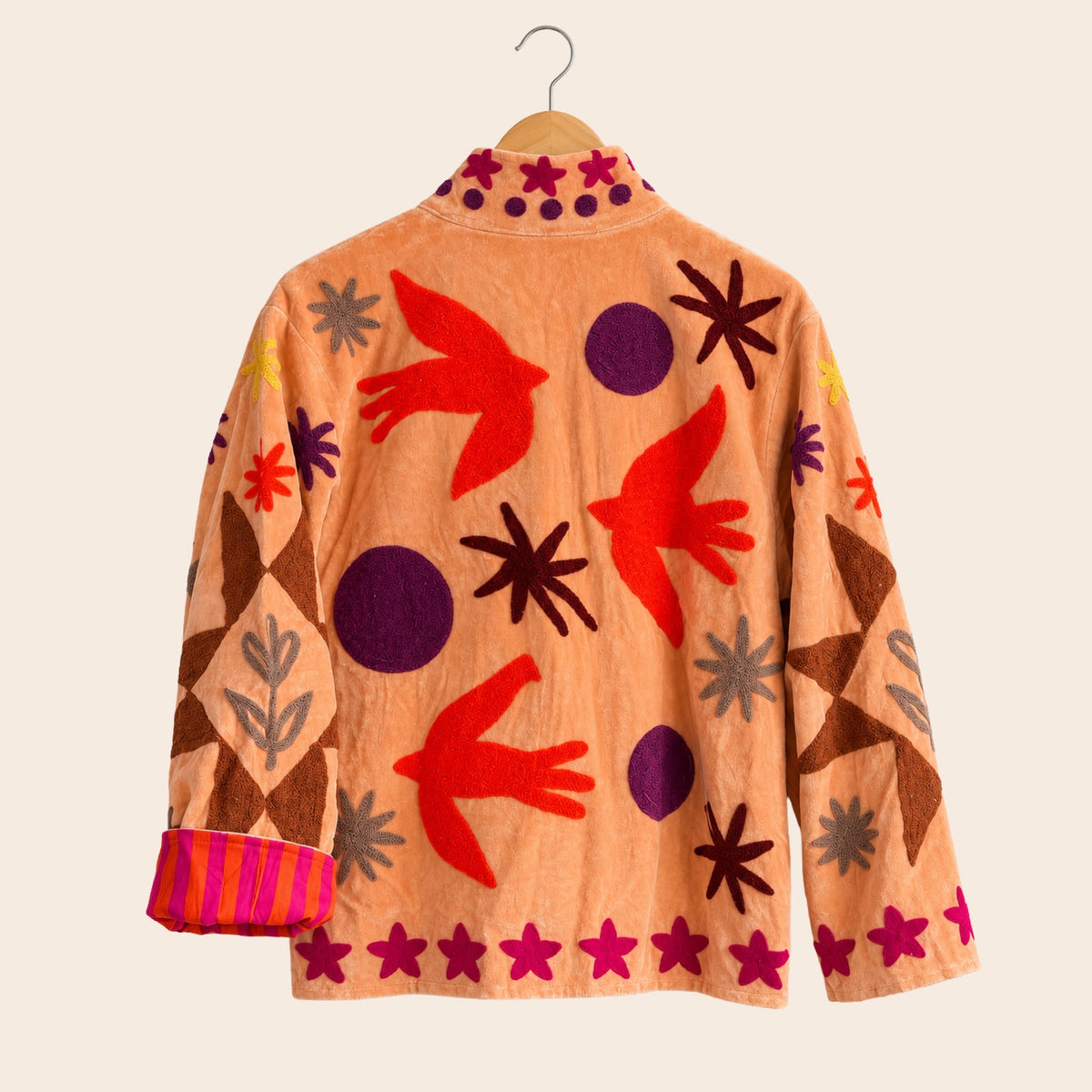 TOUT - Birds Jacket Velvet