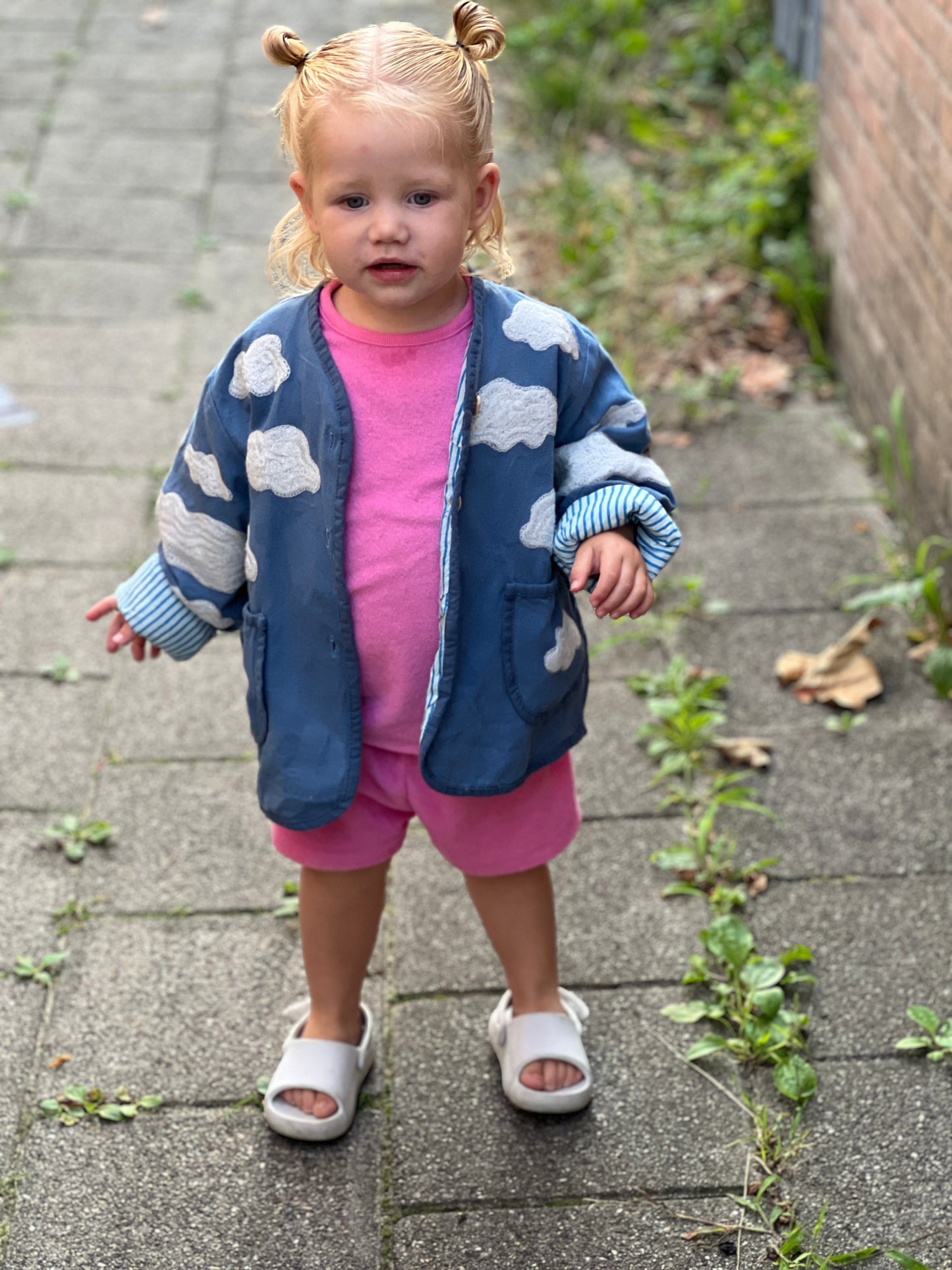Cotton embroidery jacket cloud KIDS