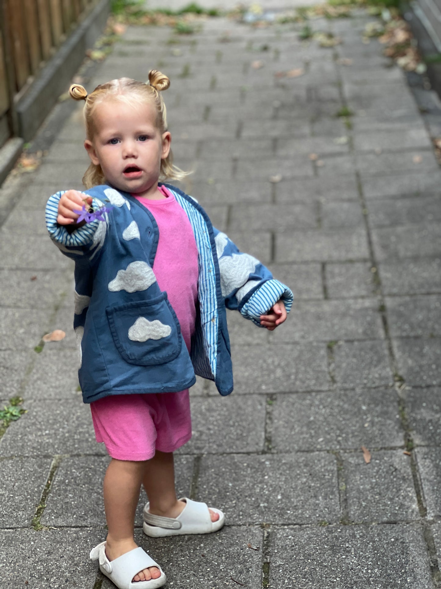 Cotton embroidery jacket cloud KIDS