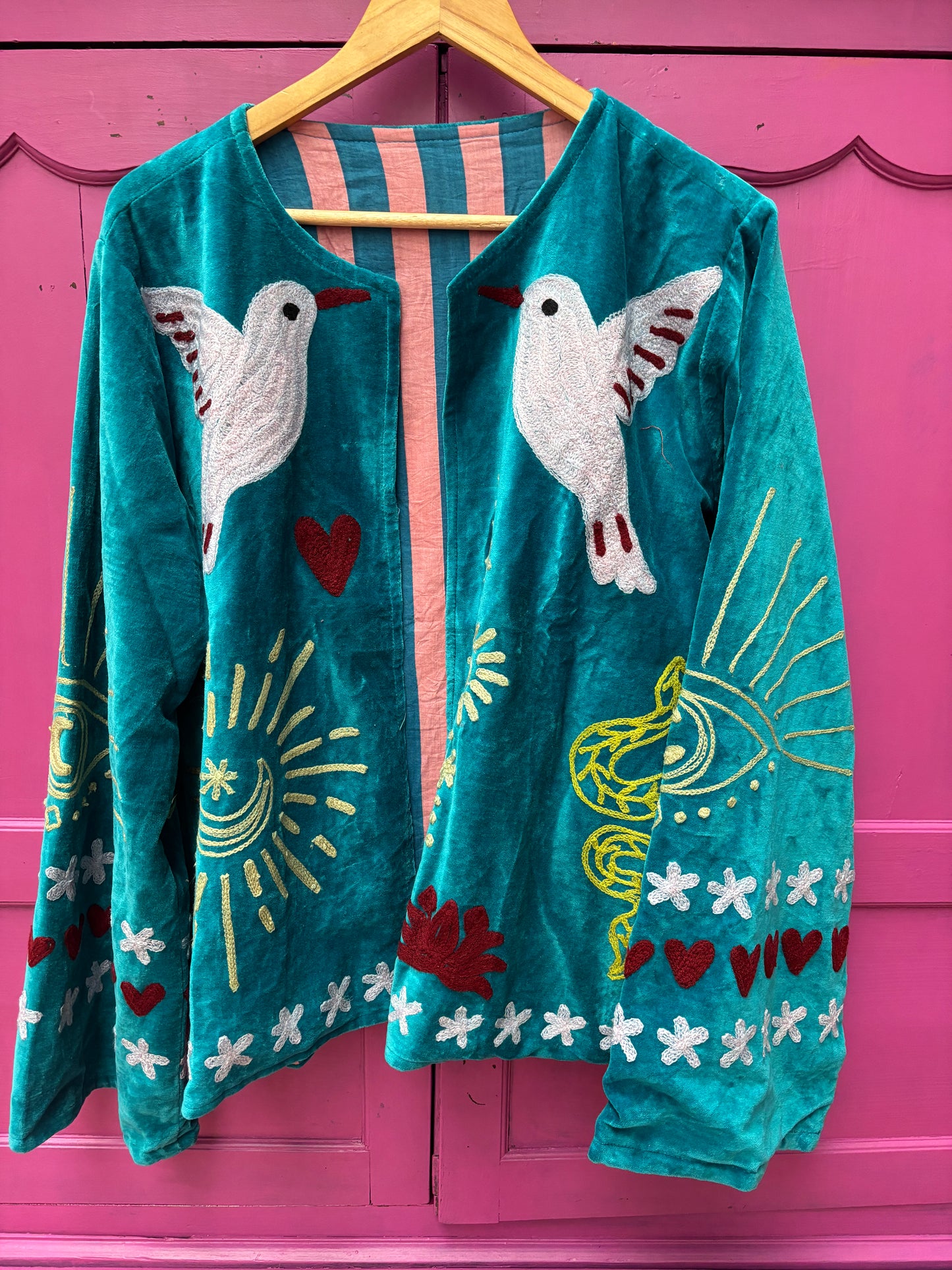 Velvet jacket Kolibrie