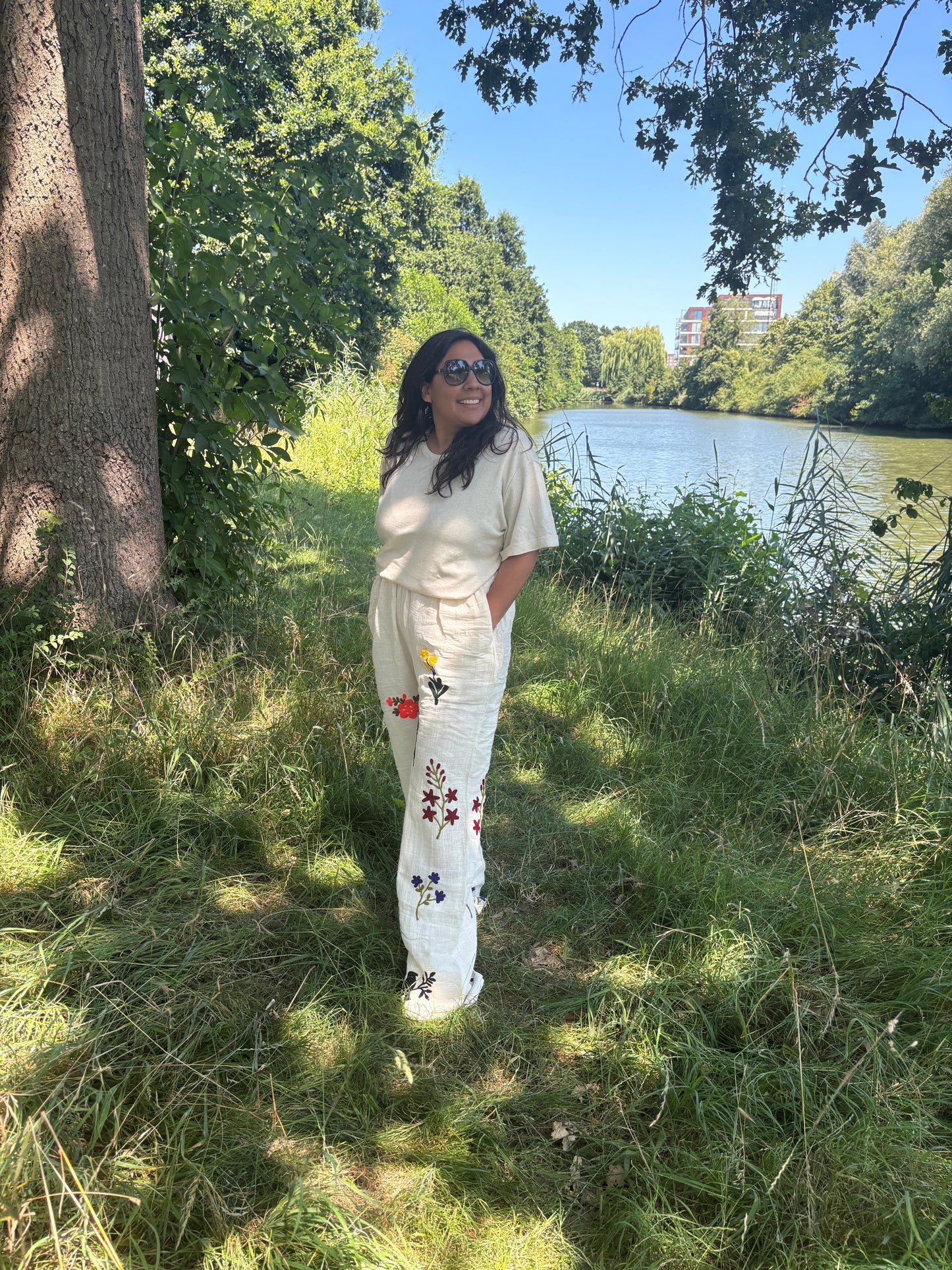 TOUT - Embroidery pants