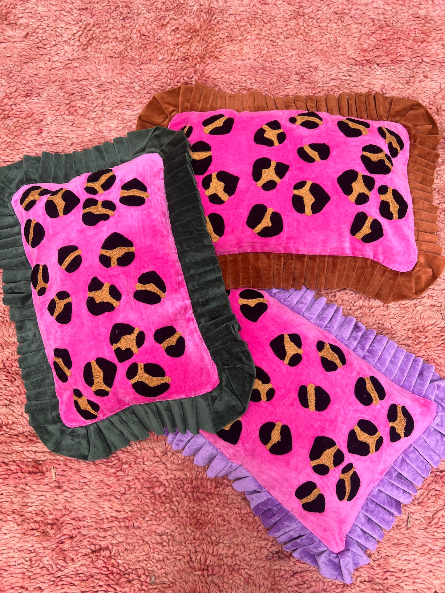 Kussenhoes panter velvet