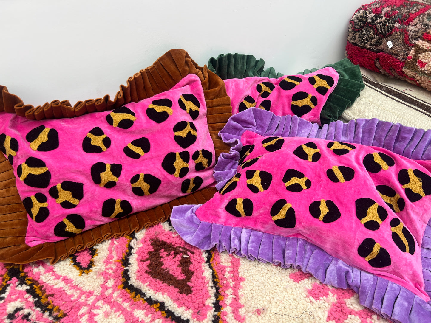 Kussenhoes panter velvet