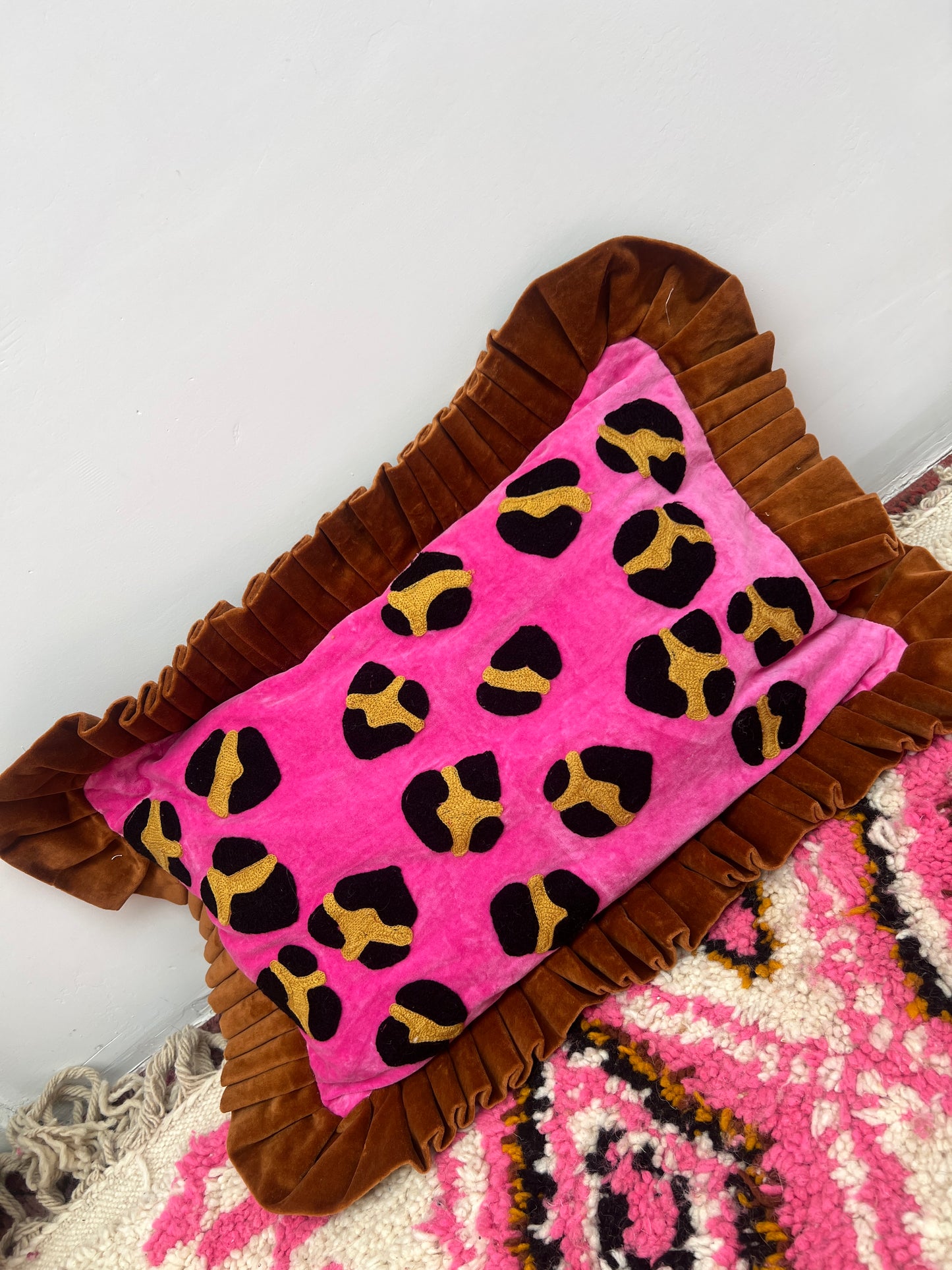 Kussenhoes panter velvet