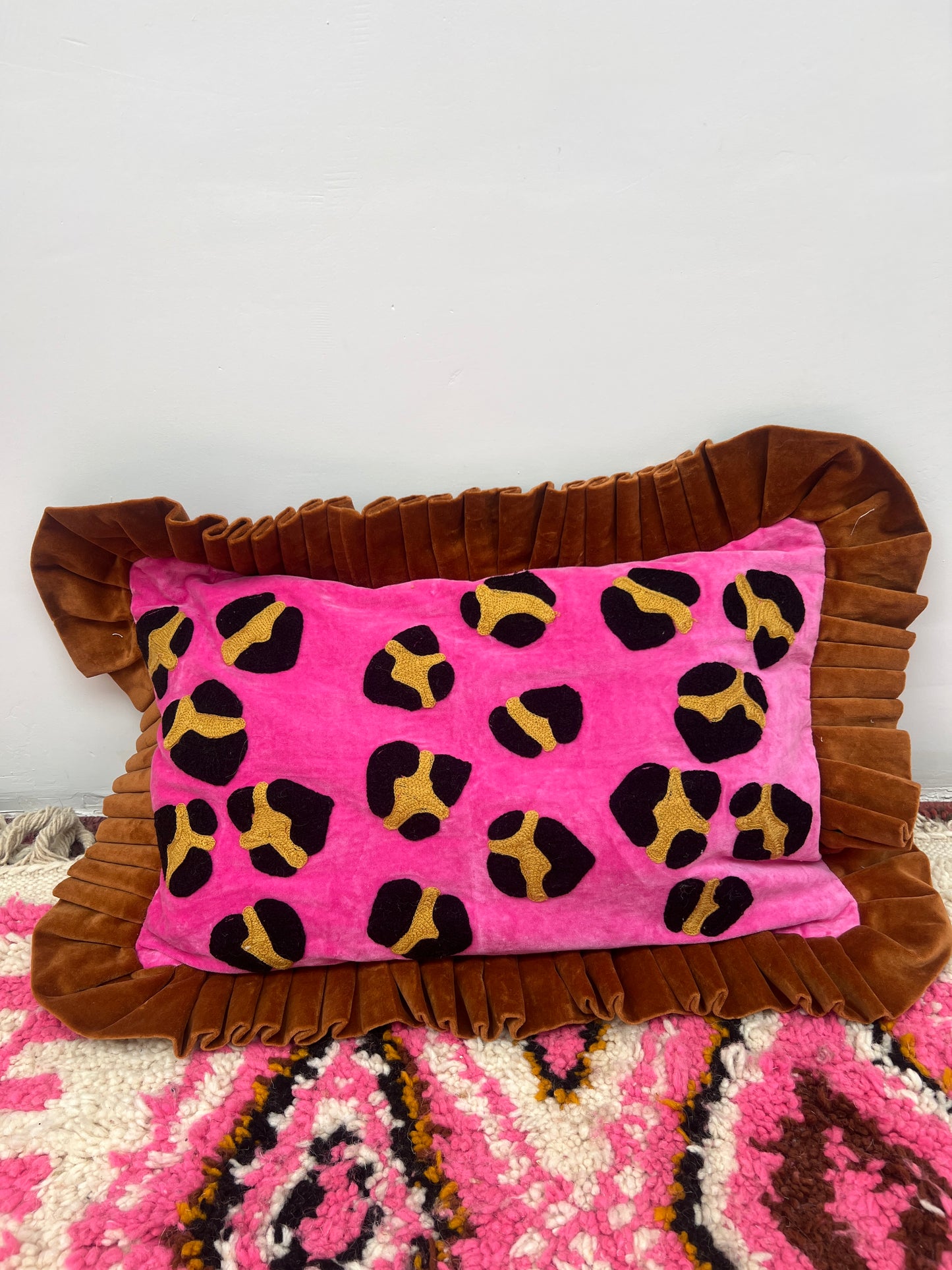 Kussenhoes panter velvet