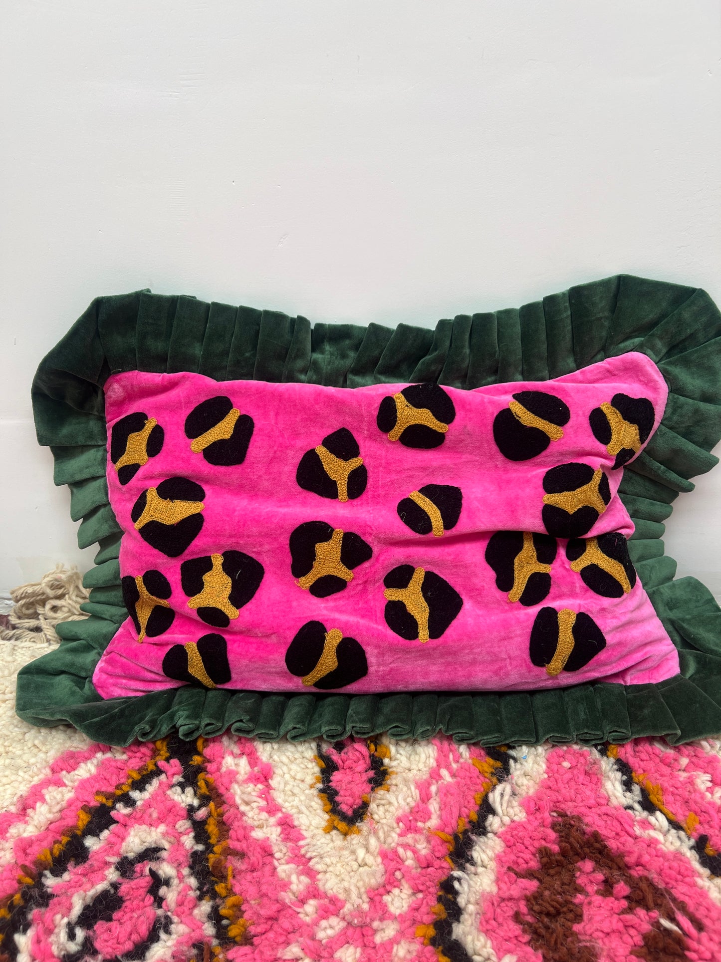 Kussenhoes panter velvet