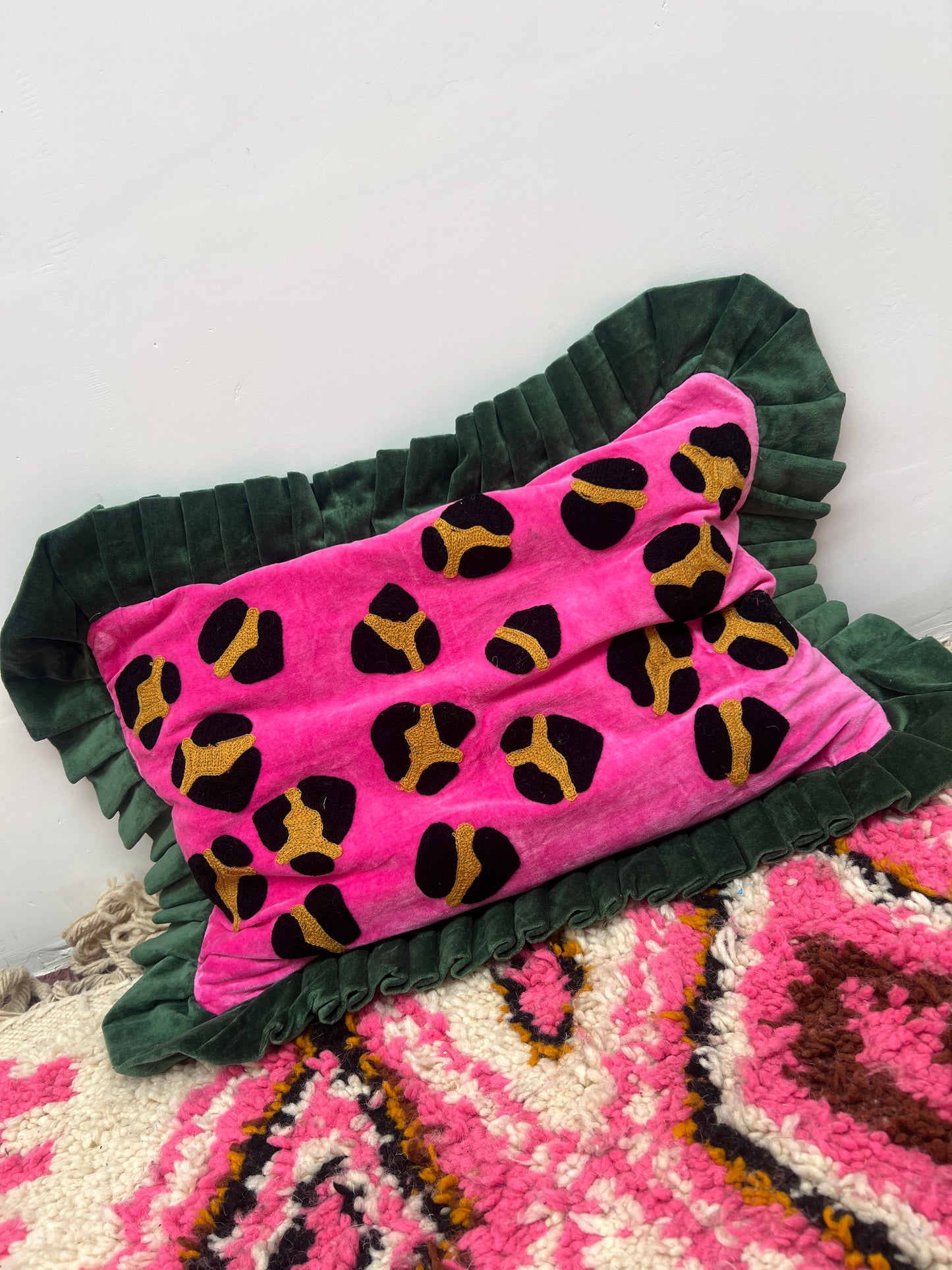 Kussenhoes panter velvet