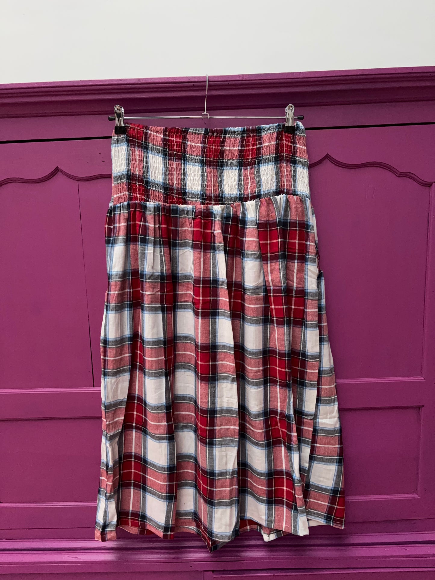 Blockprints Rok maxi Red