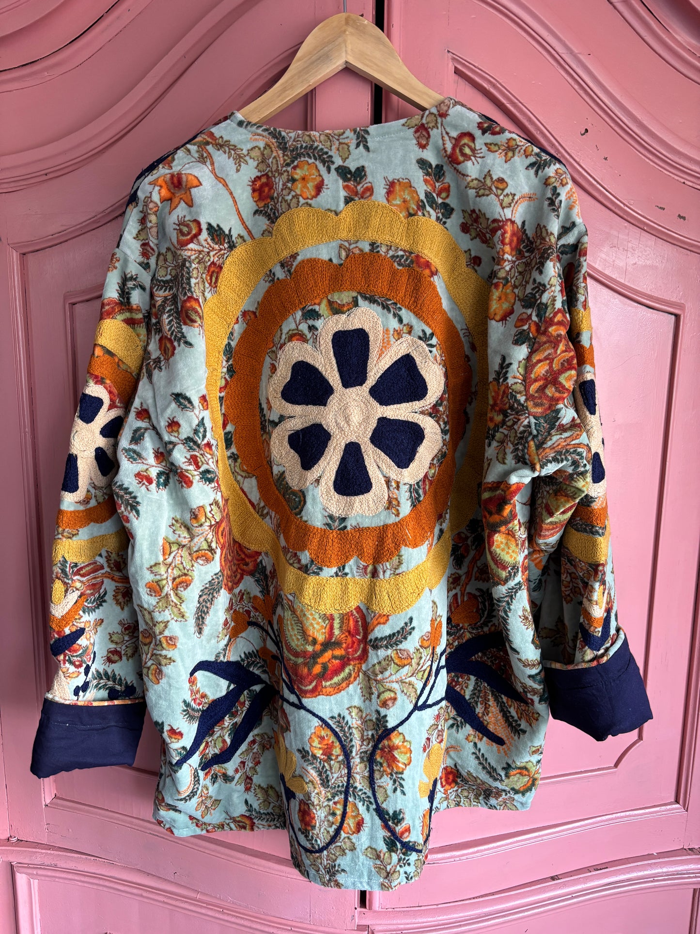 TOUT - Lily Velvet Jacket Flowers