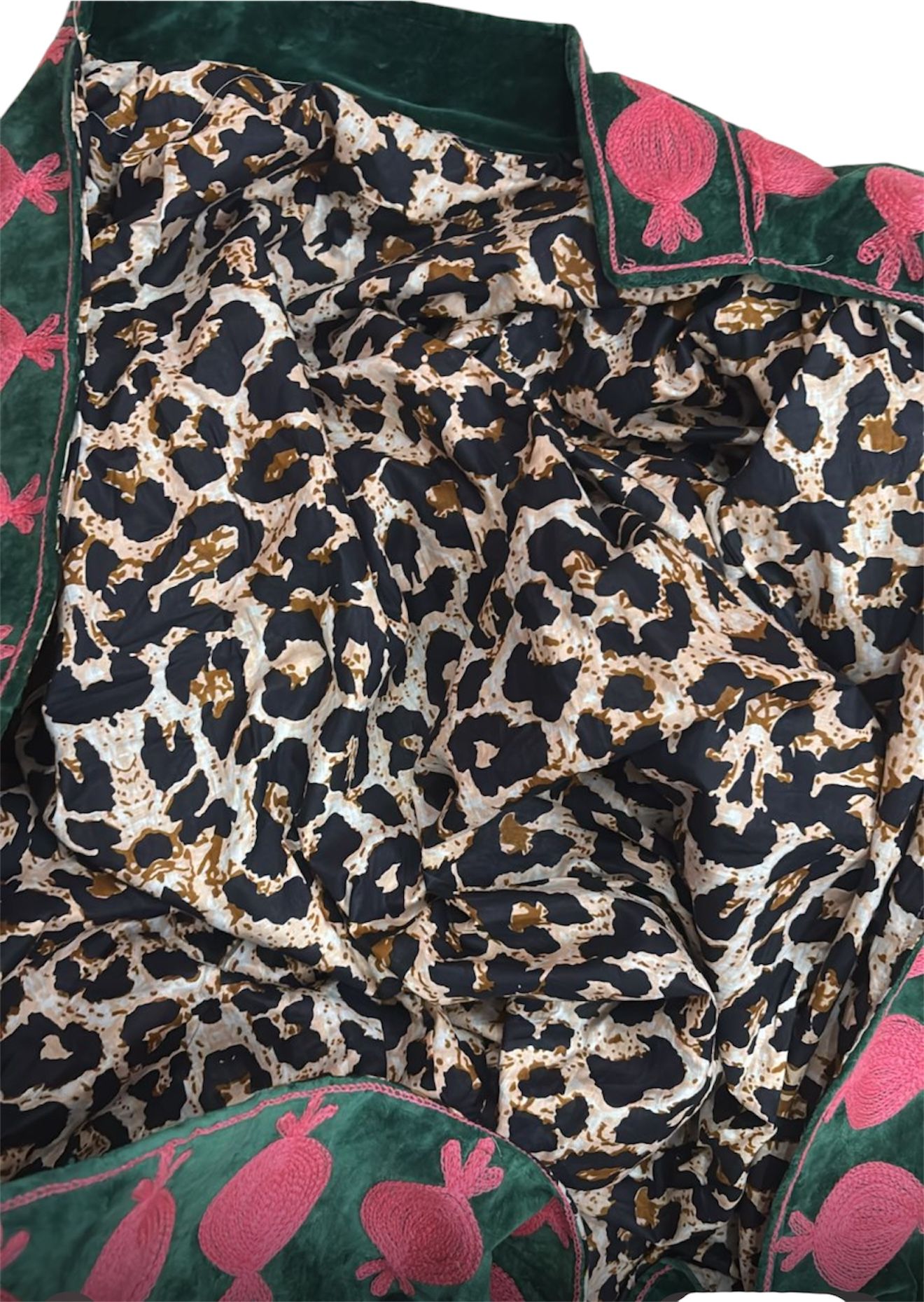 Long velvet Embroidery jasje special edition