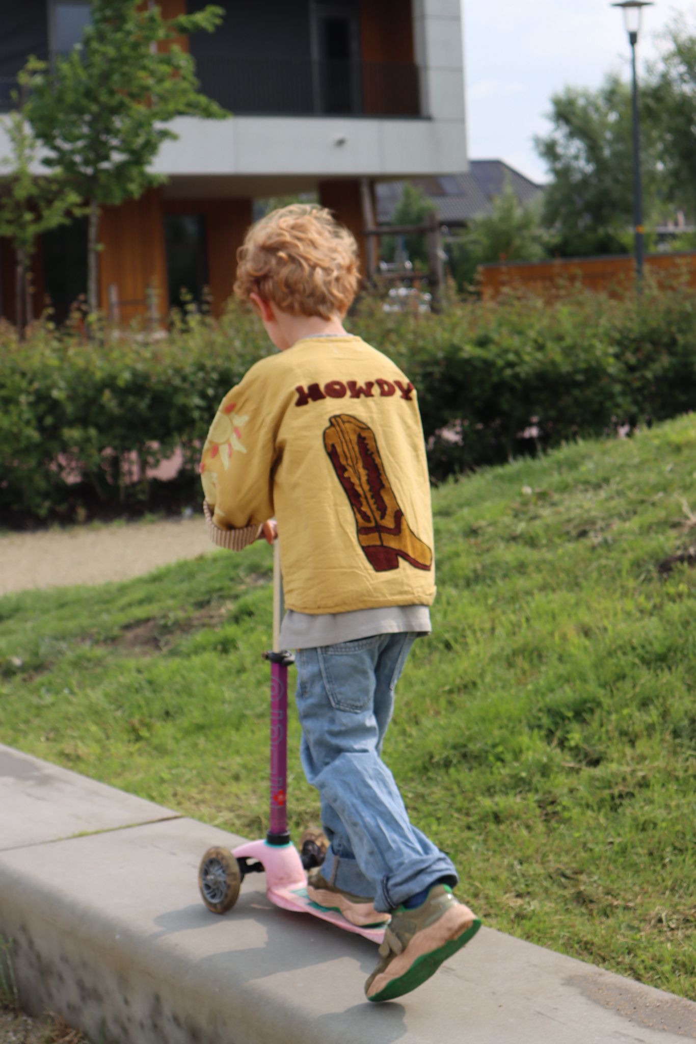 Cotton embroidery jacket cowboy KIDS
