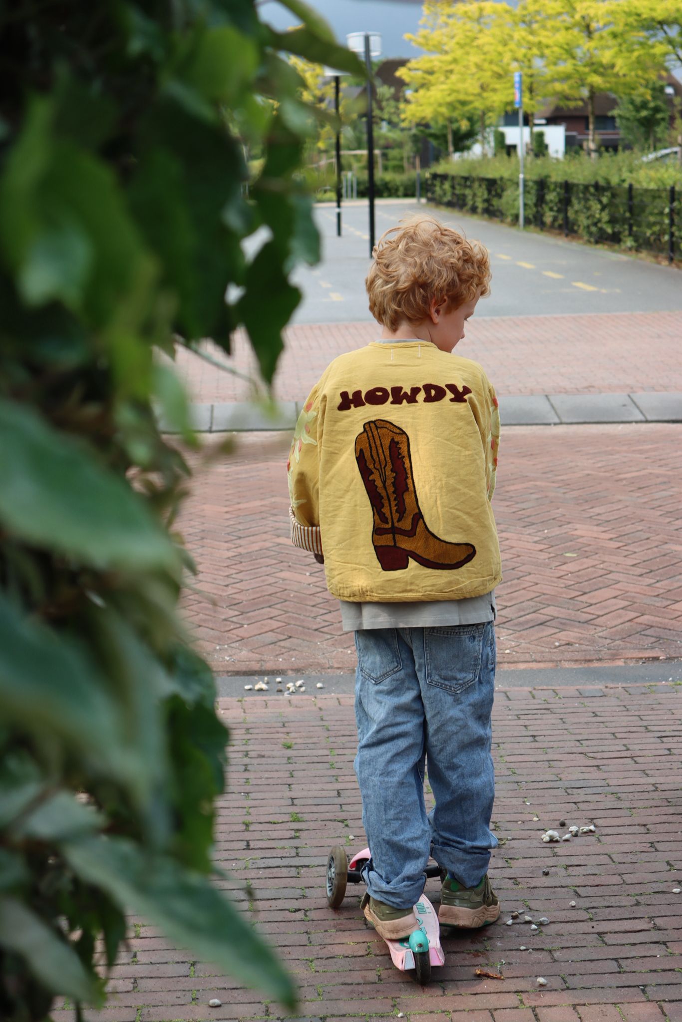 Cotton embroidery jacket cowboy KIDS