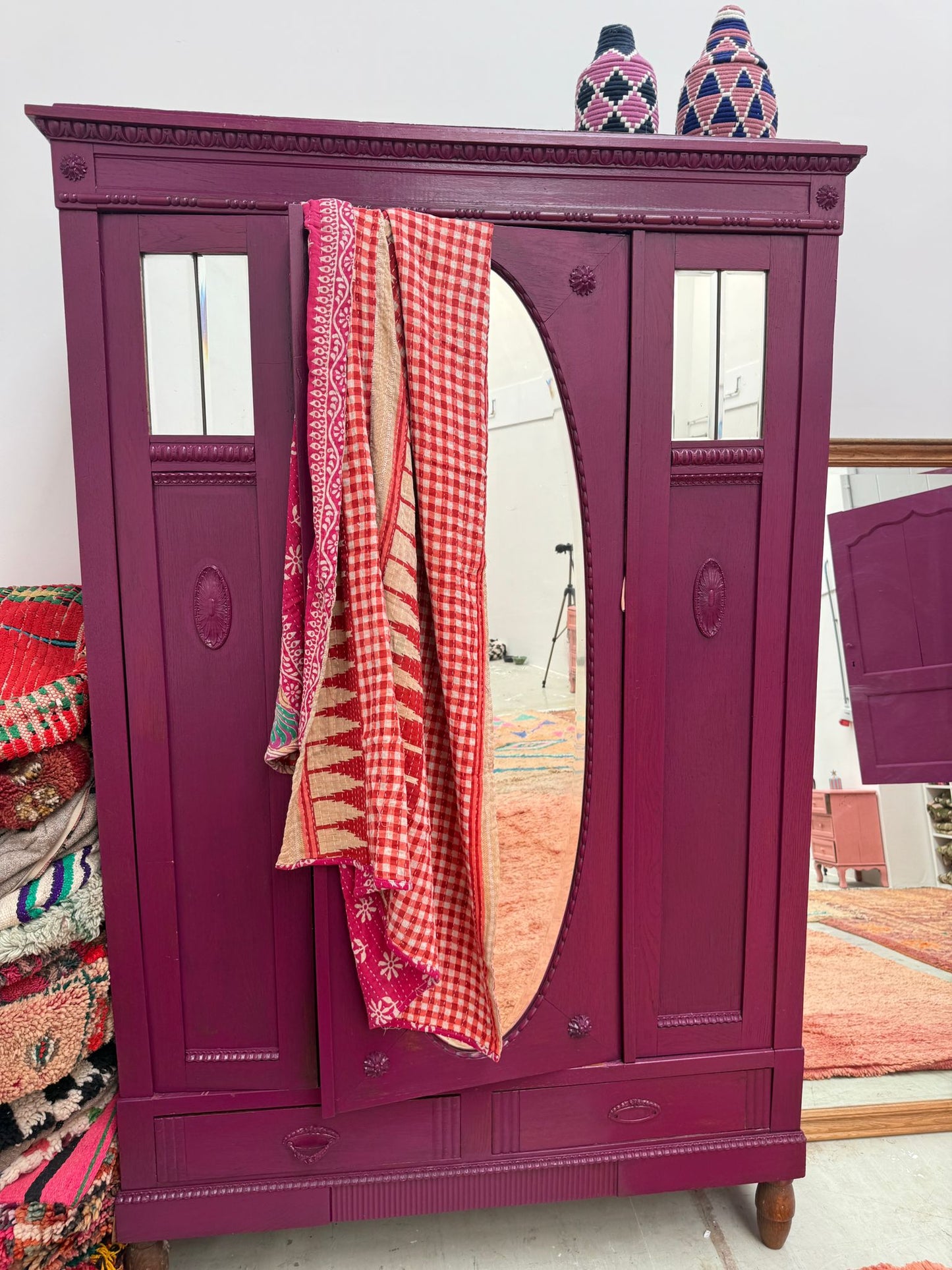 Vintage kantha Plaid