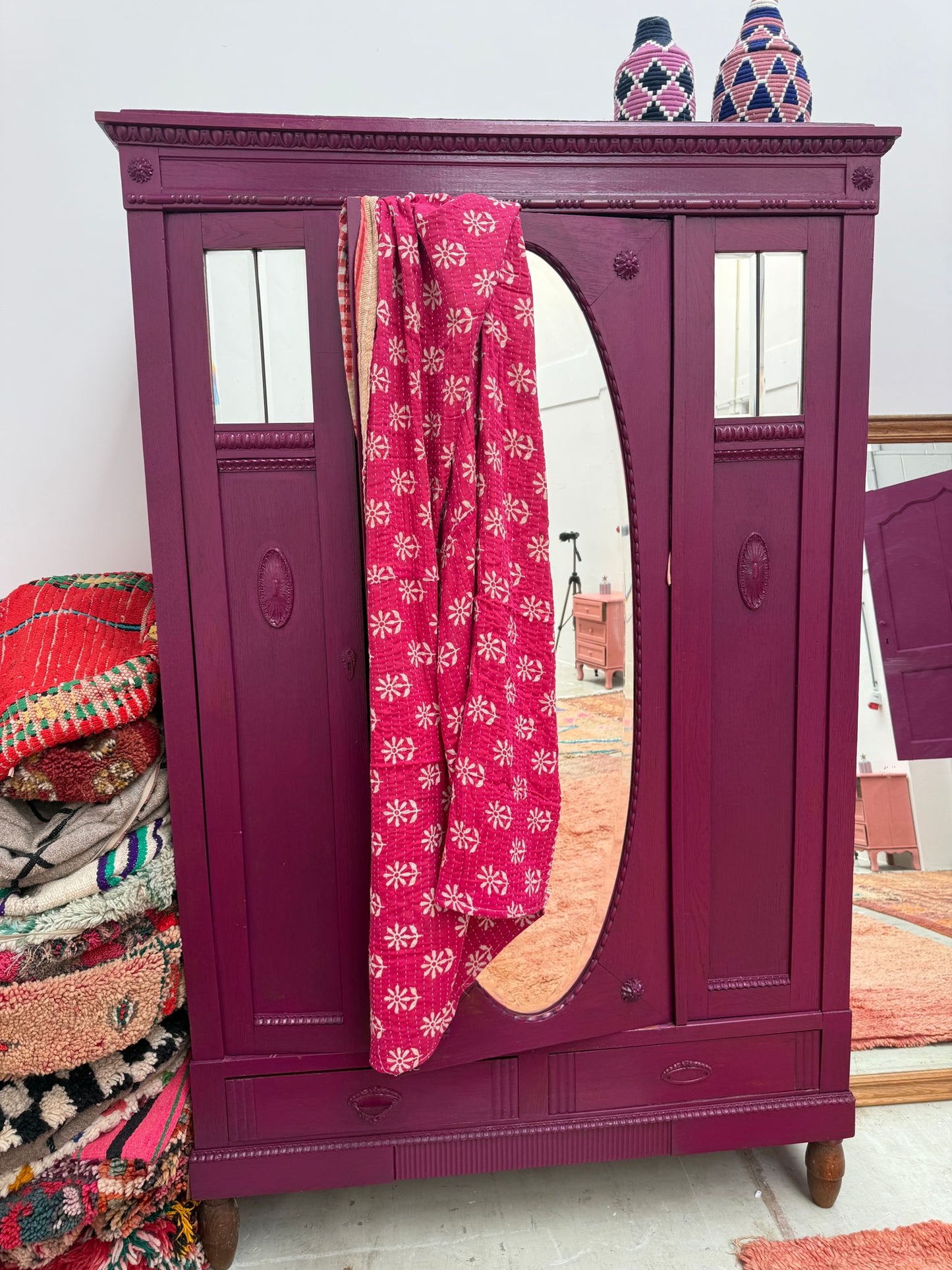 Vintage kantha Plaid