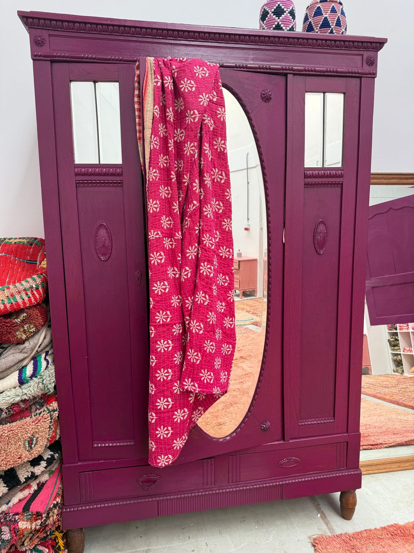 Vintage kantha Plaid