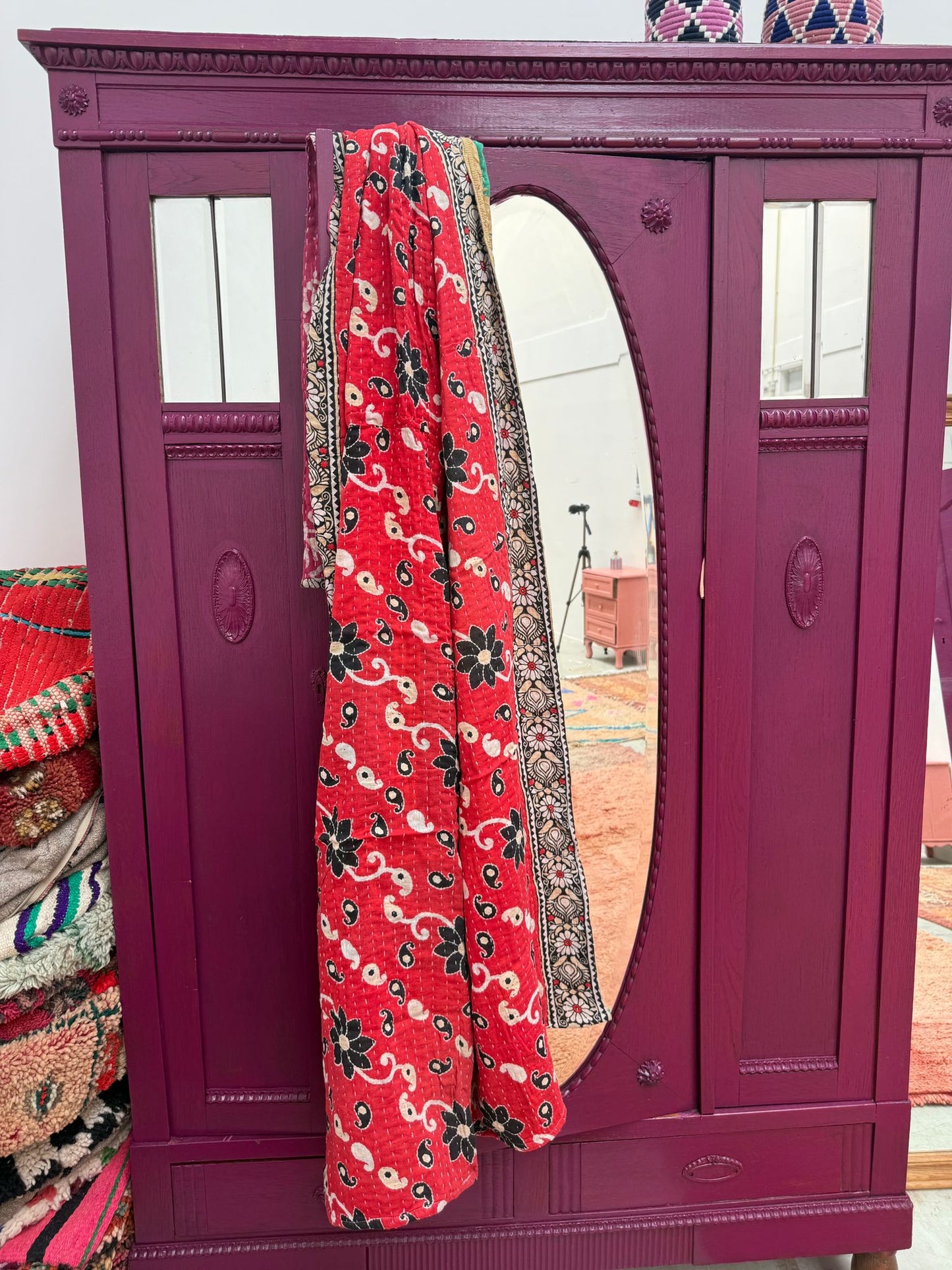Vintage kantha Plaid