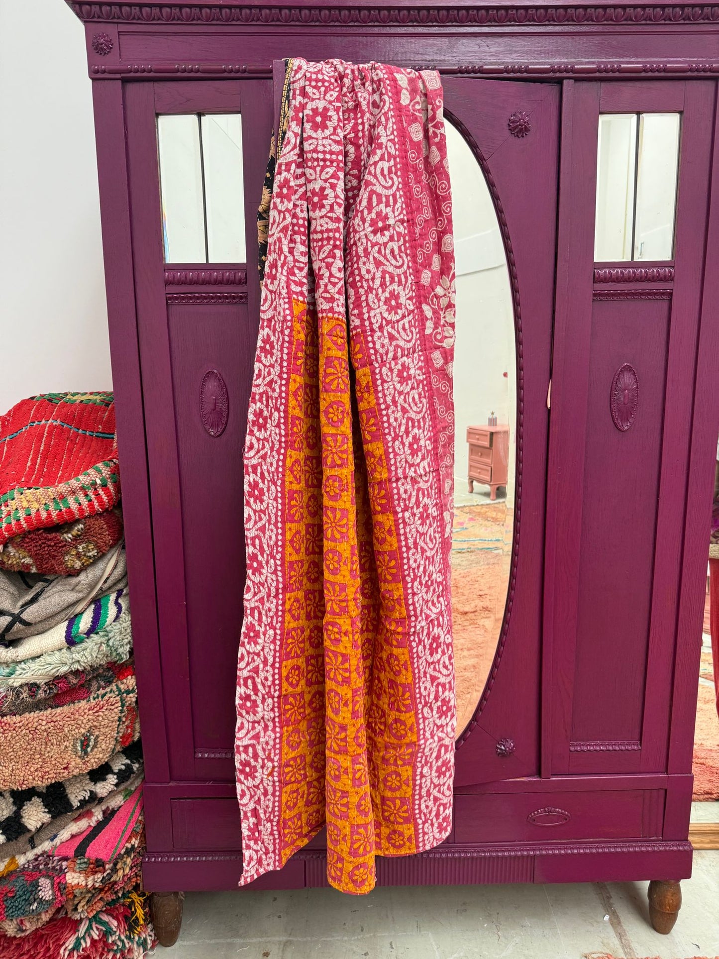 Vintage kantha Plaid