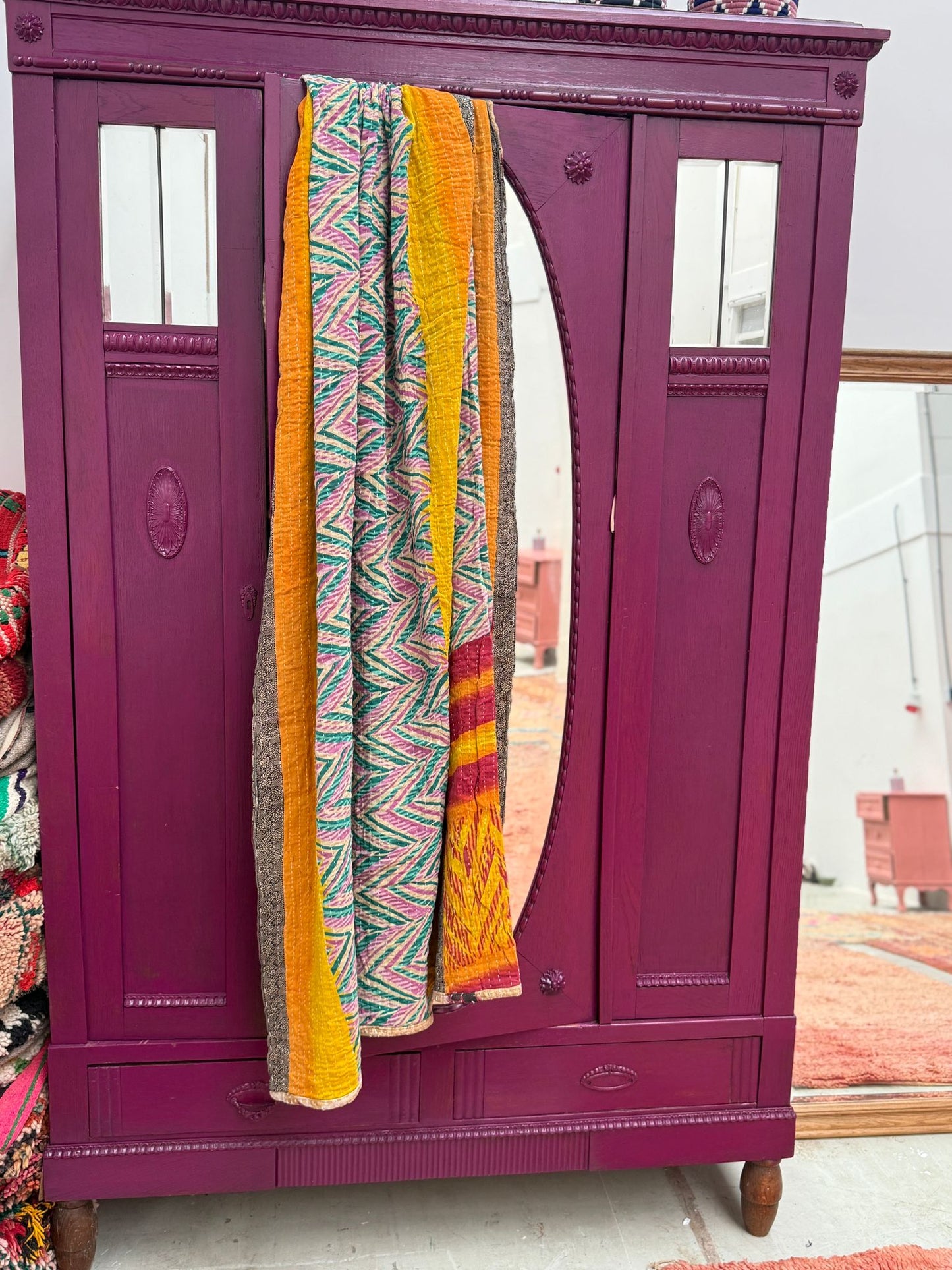 Vintage kantha Plaid