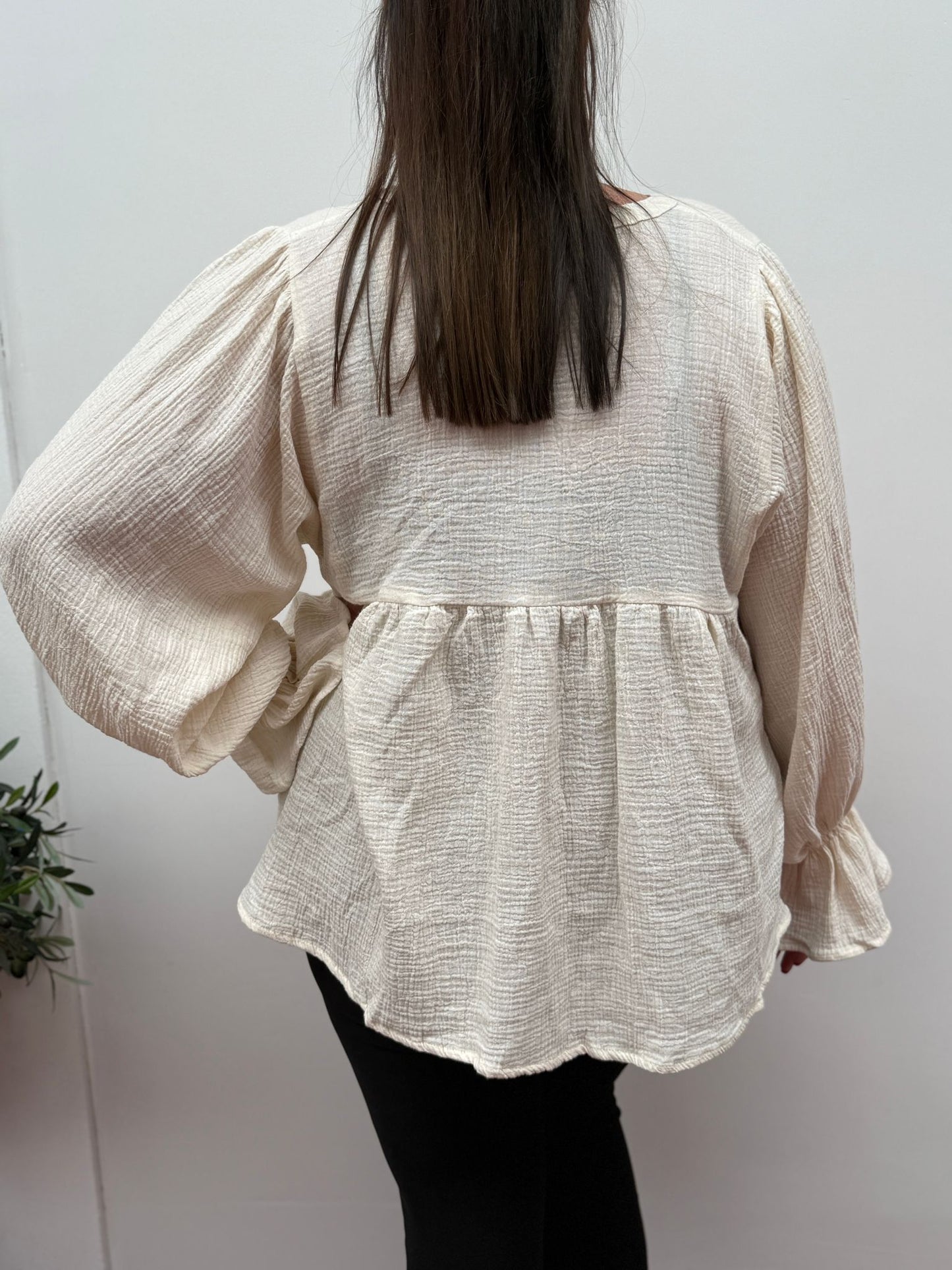 Blouse Mae Creme