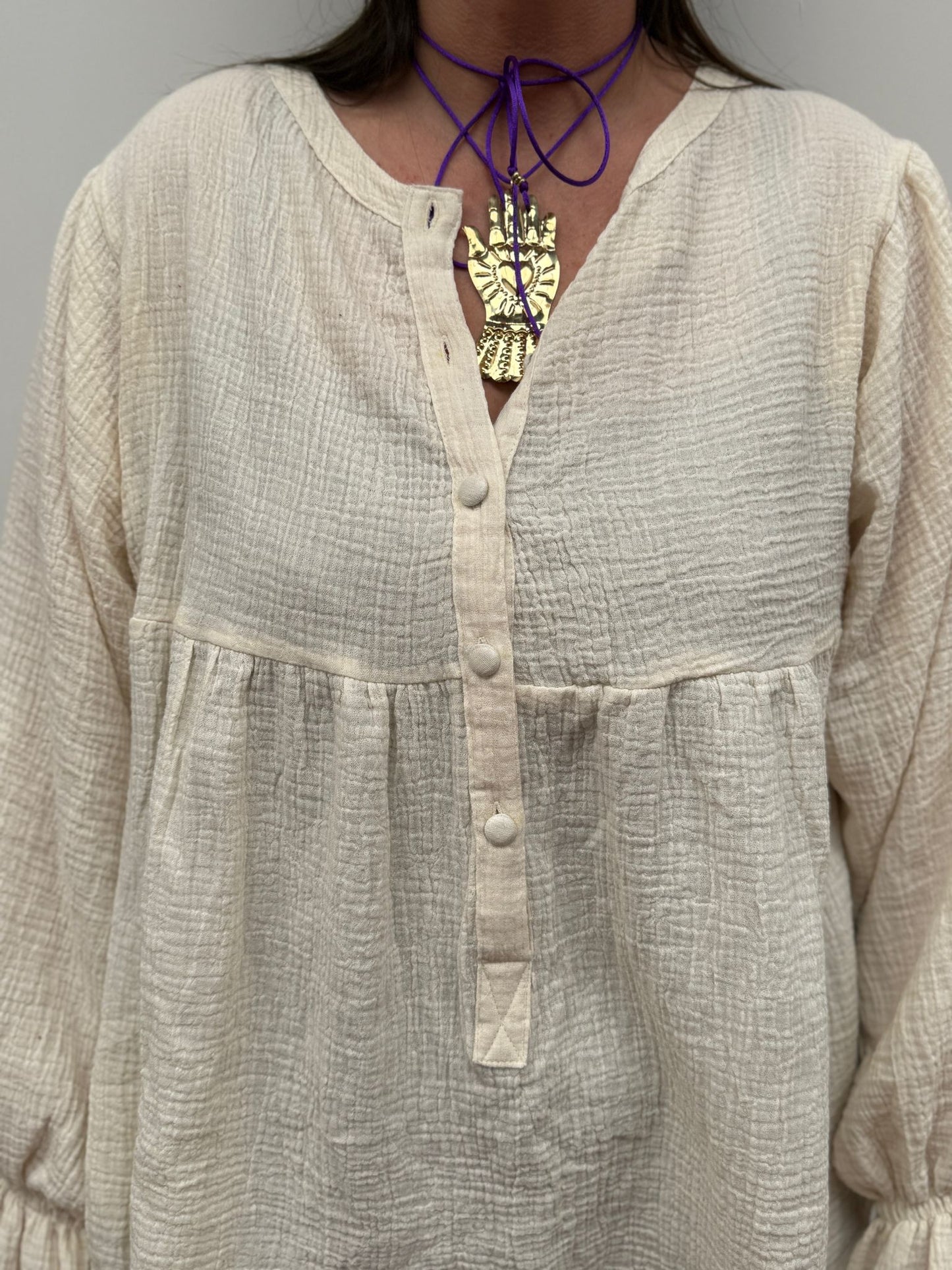 Blouse Mae Creme