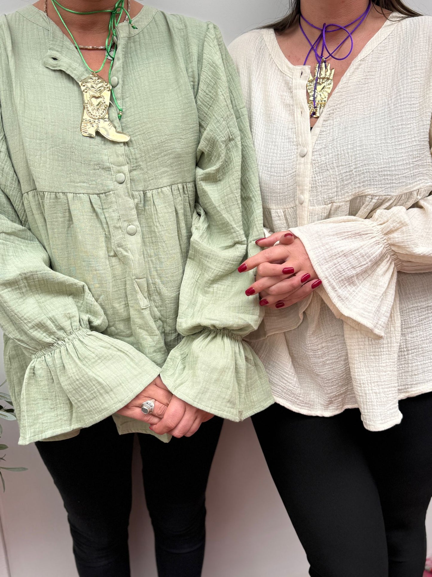 Blouse Mae Creme