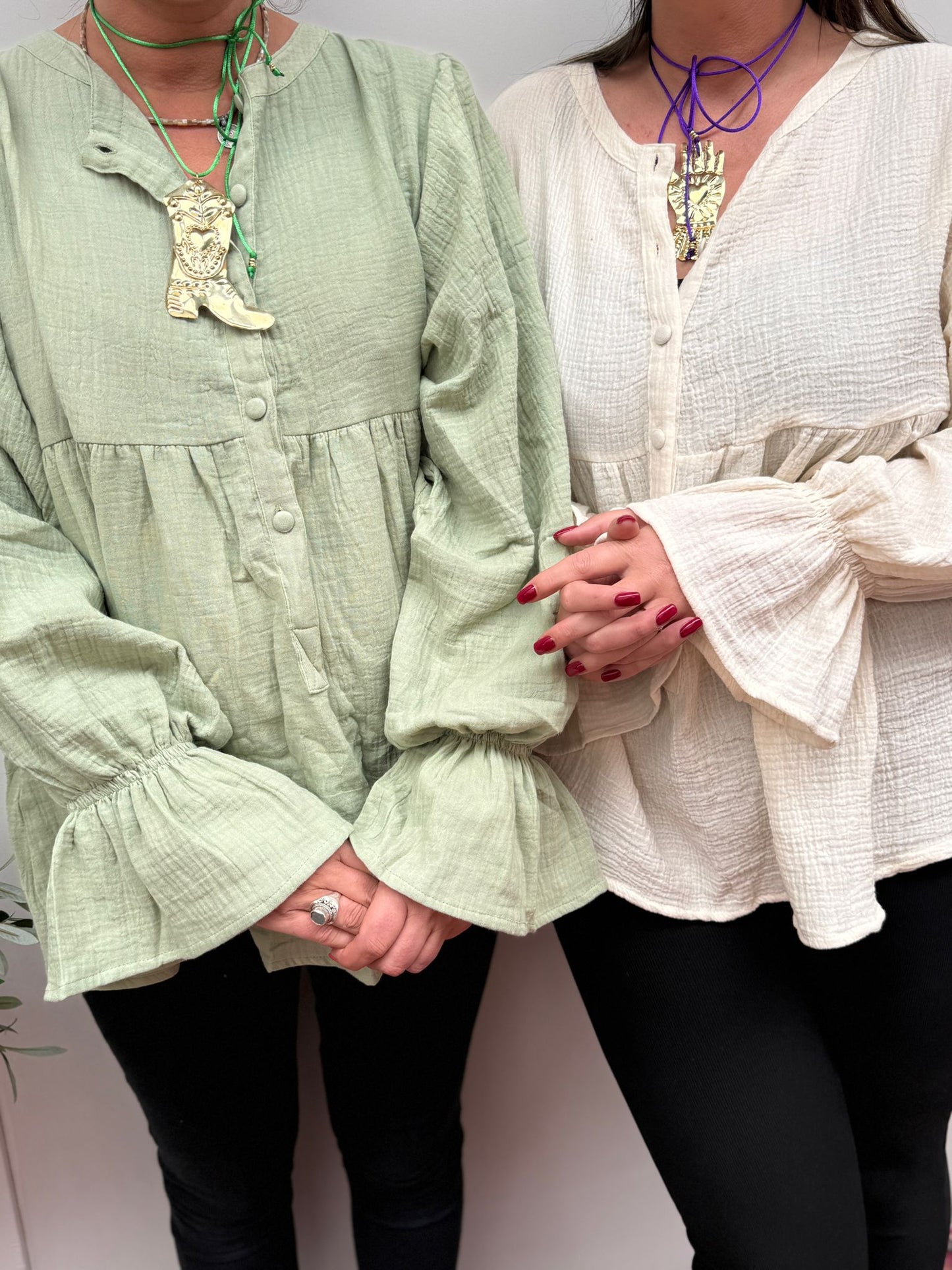 Blouse Mae Pistache