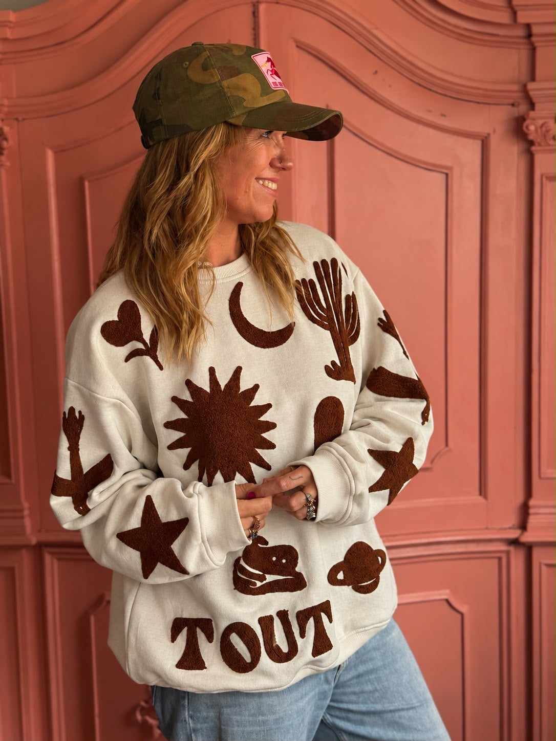 TOUT - Sweater Tout Club Creme