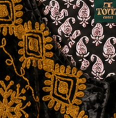 TOUT - Yasmine Silk Velvet Black