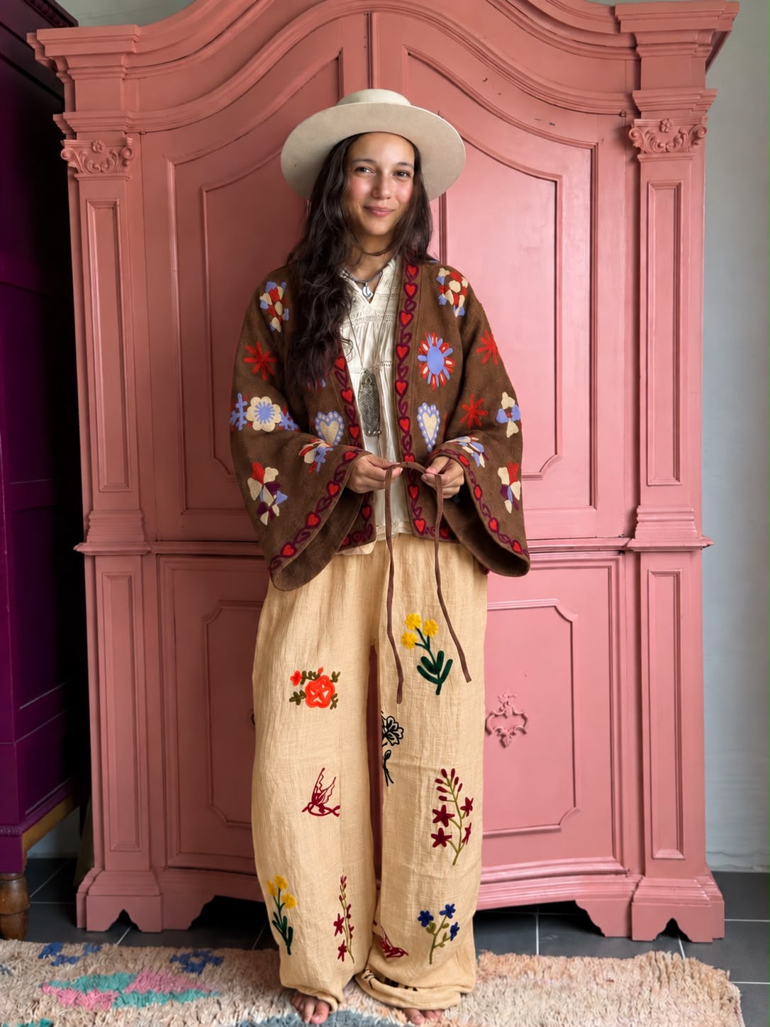 TOUT - Embroidery pants