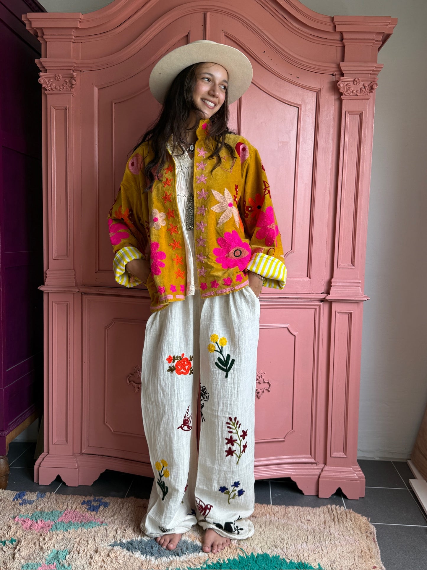 TOUT - Embroidery pants