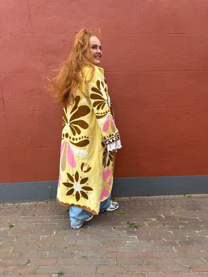 TOUT - Muse Butter-yellow coat
