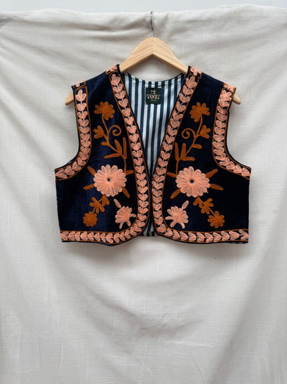 TOUT - Suzani velvet  Gilet