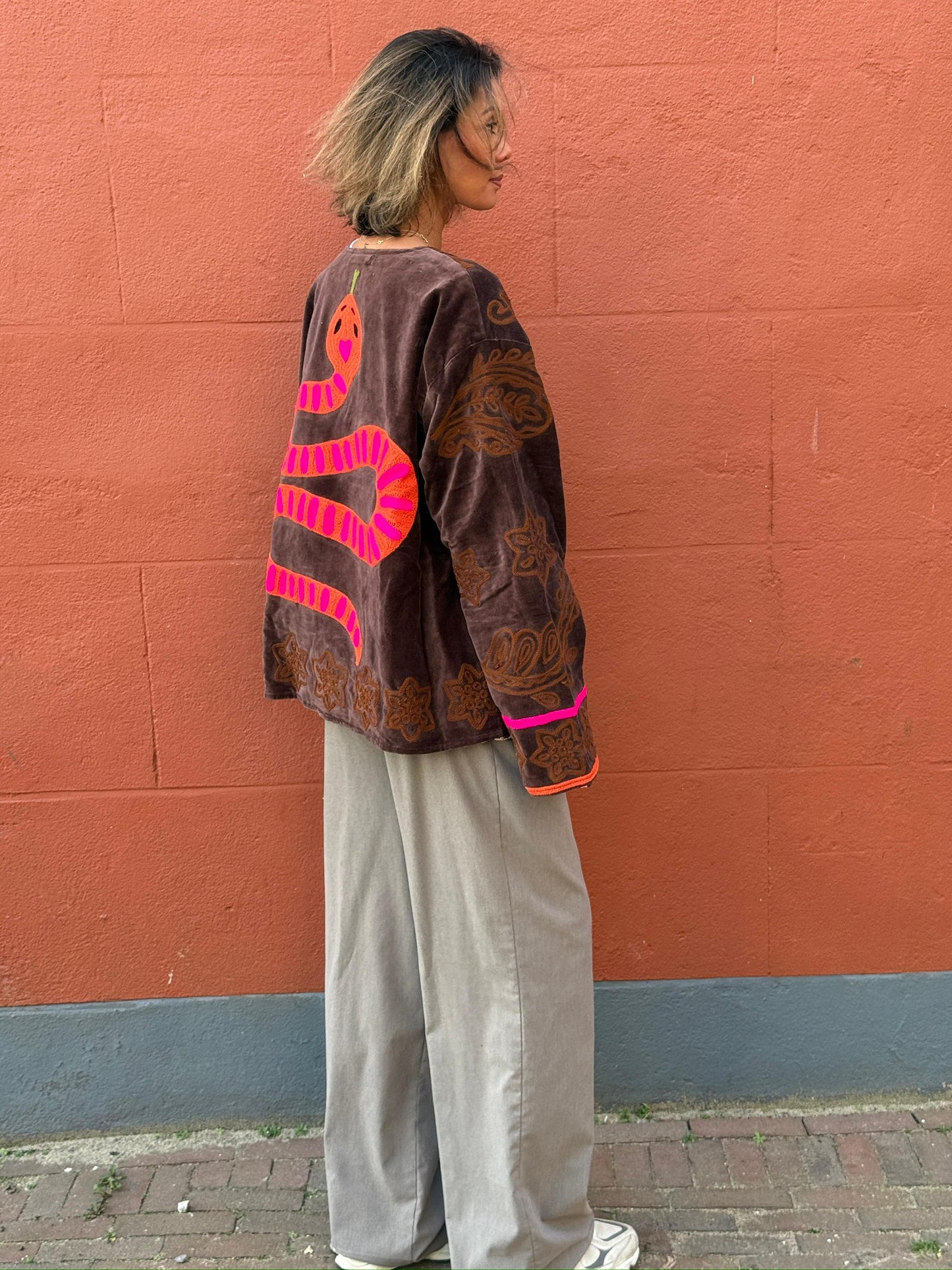 TOUT - Snake Jacket Velvet