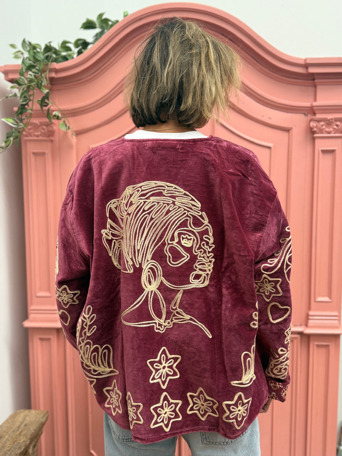 TOUT - African beauty Jacket Velvet
