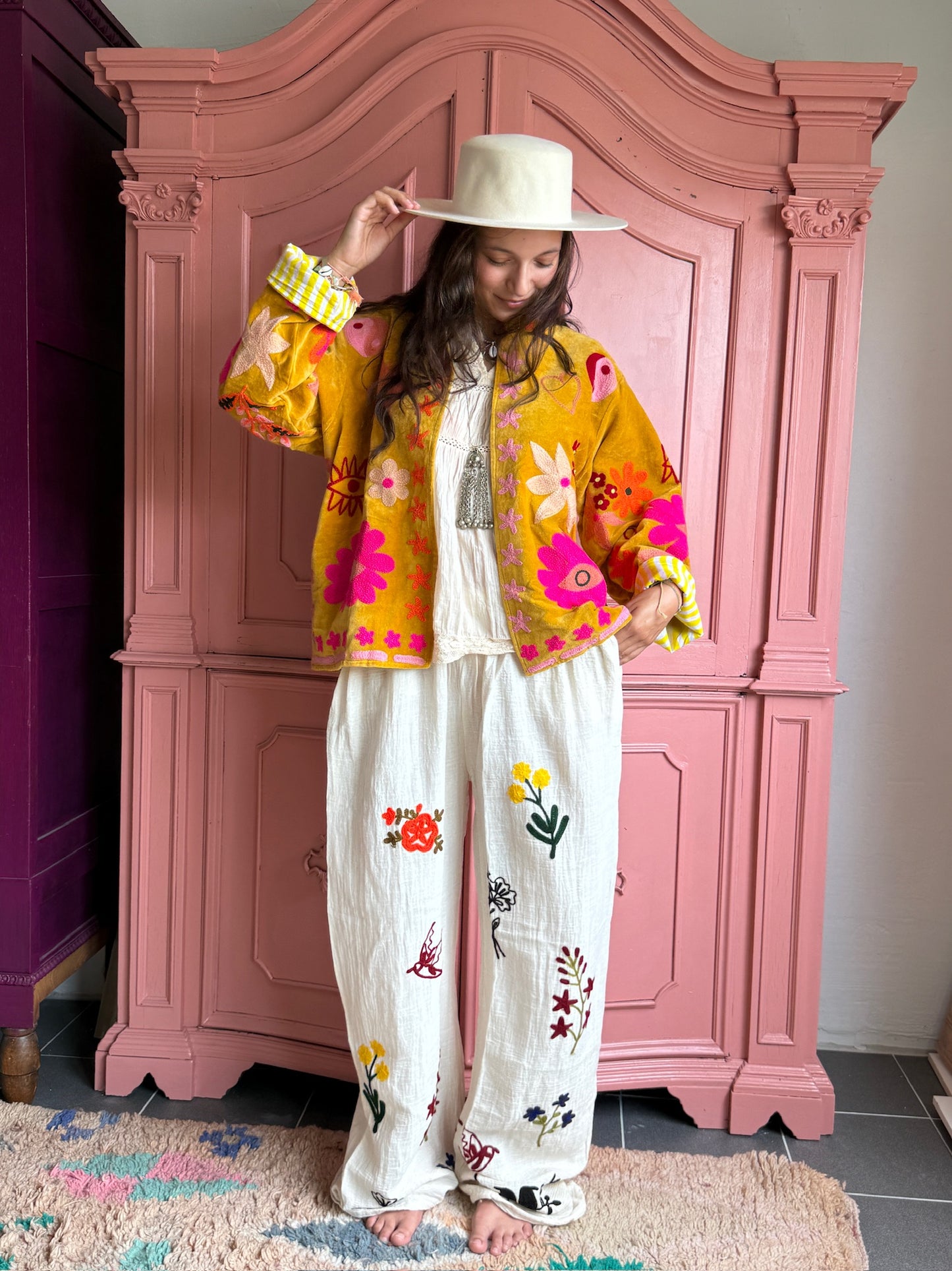 TOUT - Embroidery pants