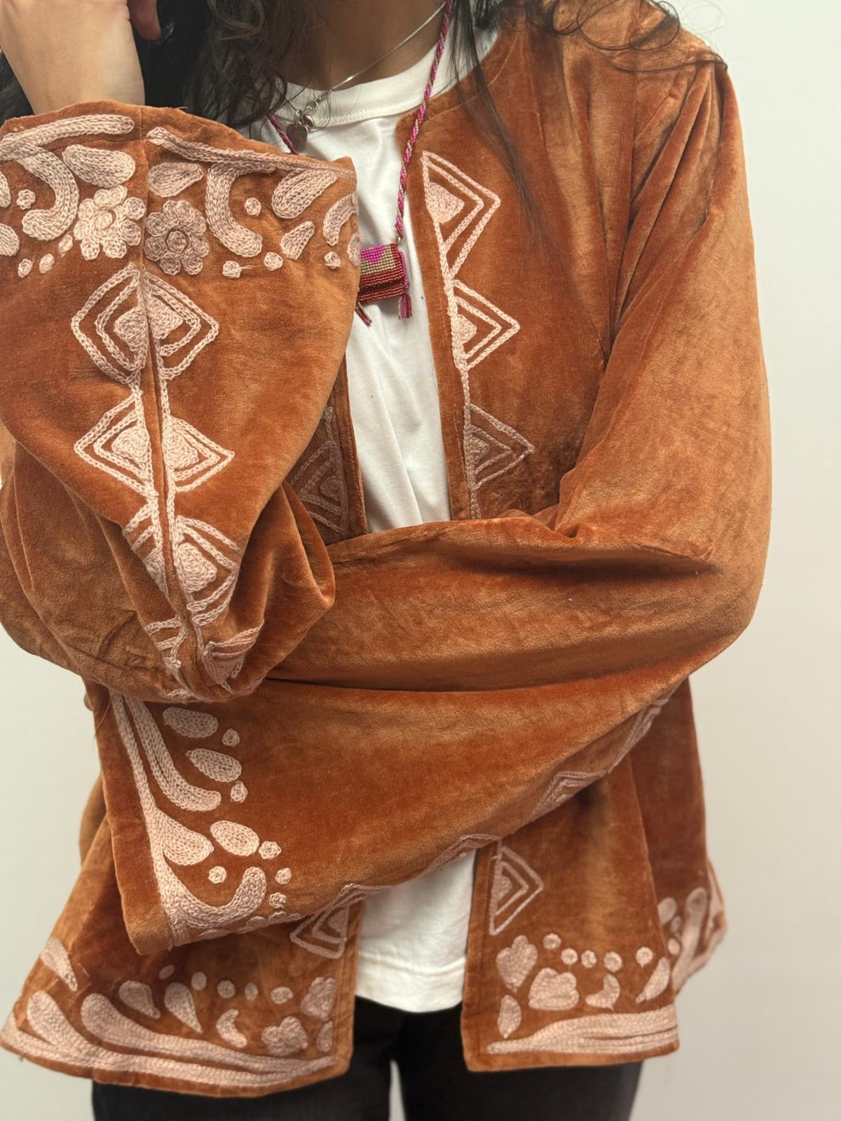 Velvet jacket Yasmine