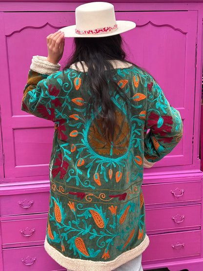 TOUT - Velvet gilet Teddy