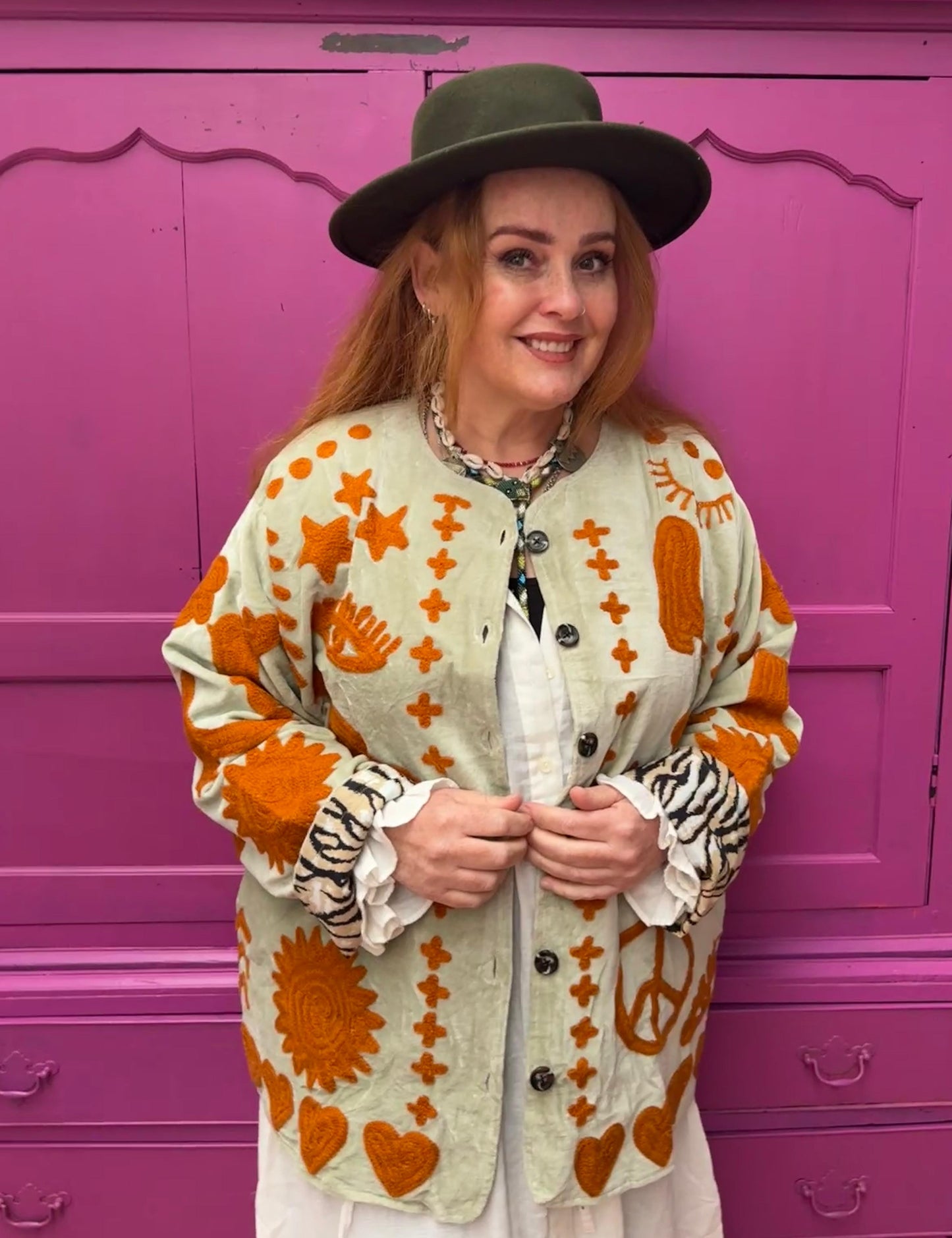 Velvet Jacket DREAM Pistache