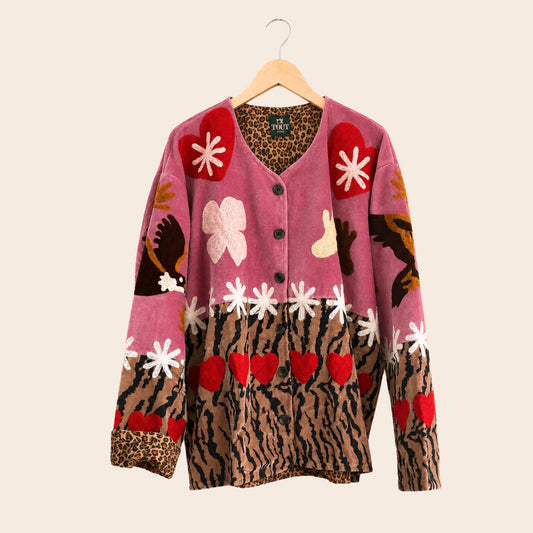 TOUT - Tiger pink heart Jacket