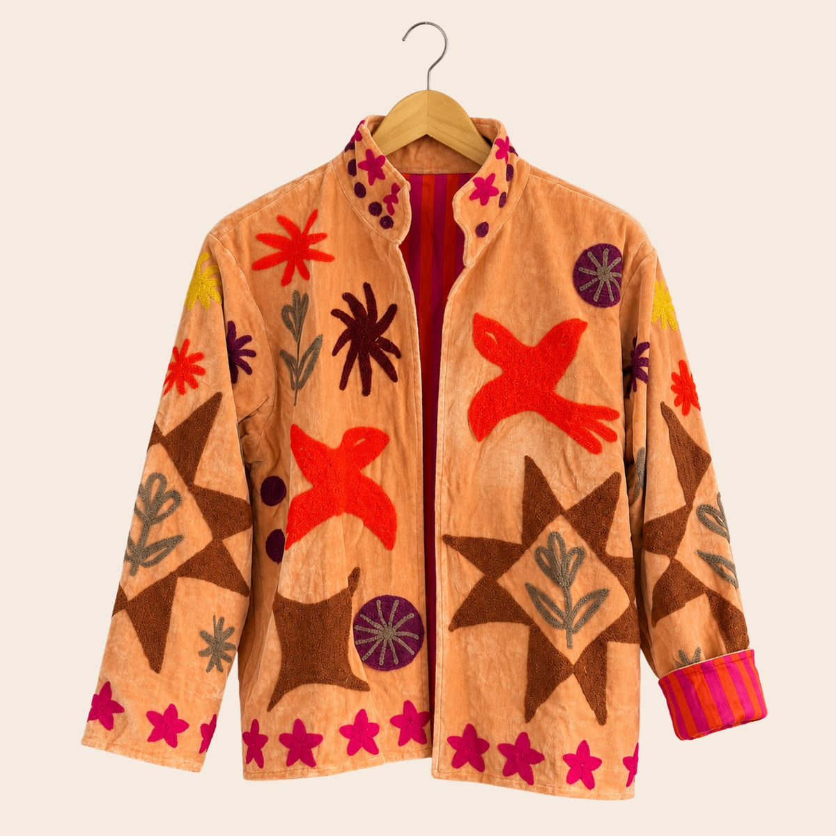 TOUT - Birds Jacket Velvet