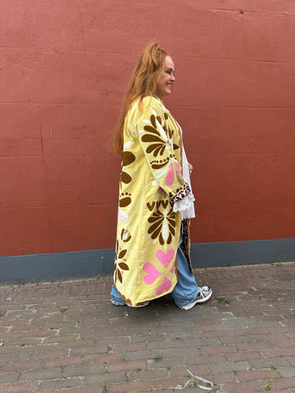 TOUT - Muse Butter-yellow coat