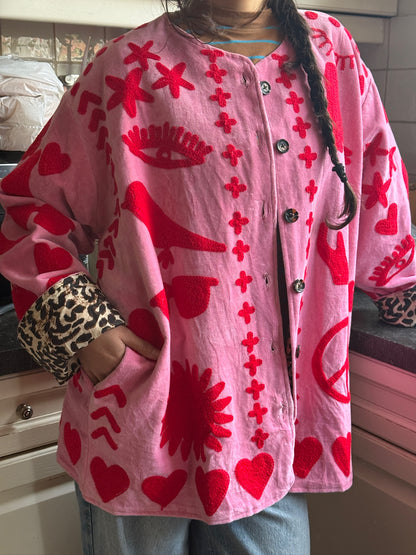 TOUT - Dream Jacket Velvet Pink