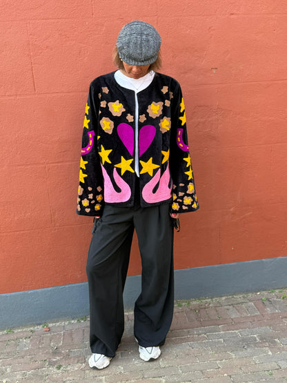 TOUT - Joah Jacket Velvet Black